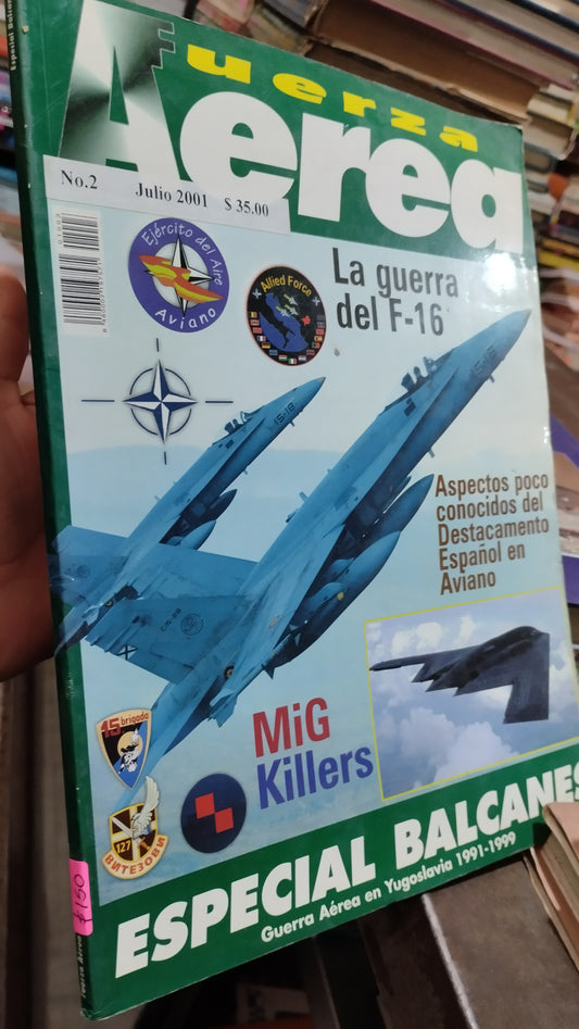 FUERZA AREA LA GUERRA DEL F 16 POR MIG KILLERS LIBRO USADO HISTORIA ALDAMA