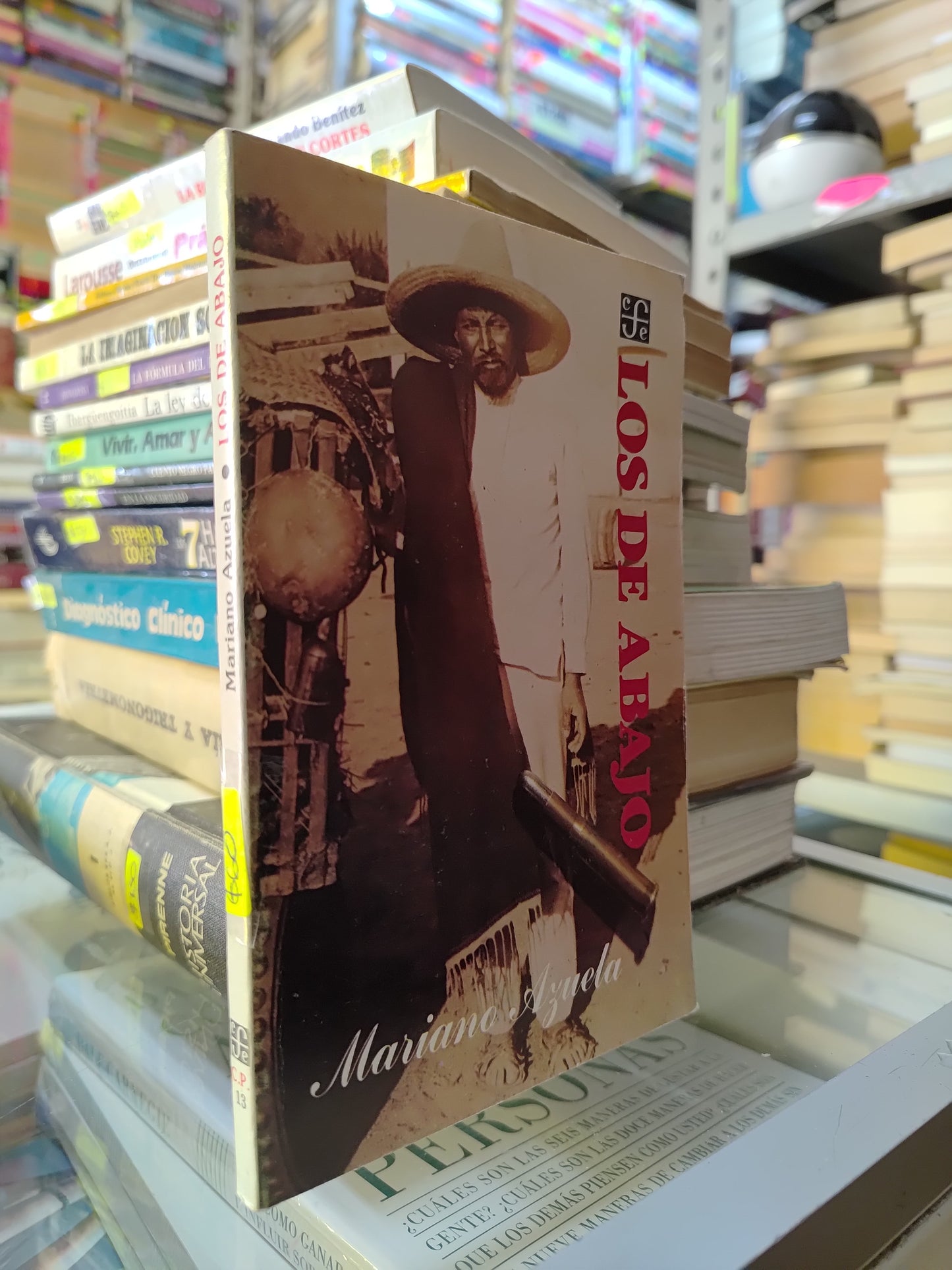 LOS DE ABAJO POR MARIANO AZUELA USADO NOVELAS JUAREZ