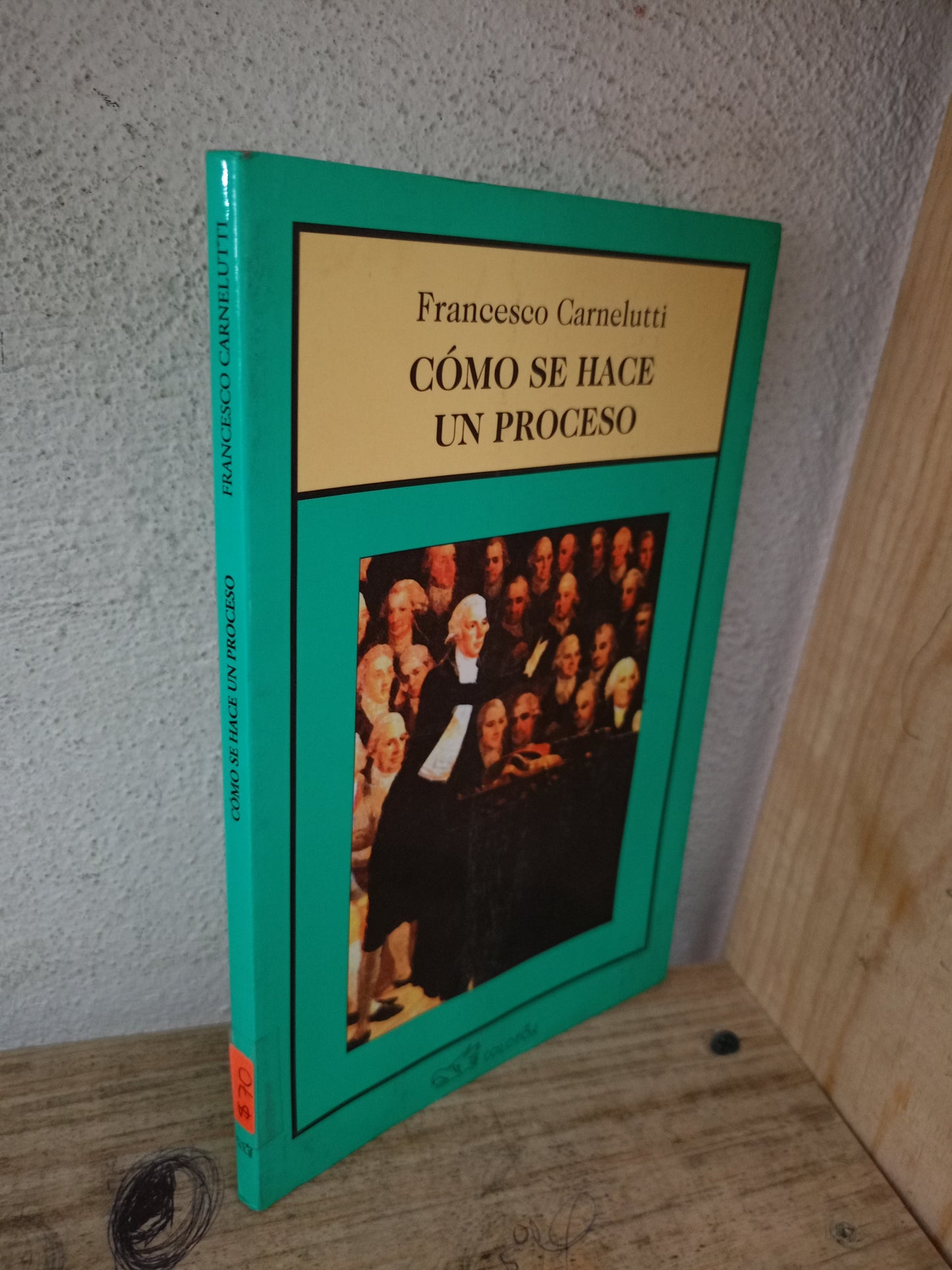 CÓMO SE HACE UN PROCESO POR FRANCESCO CARNELUTTI USADO DERECHO LITERARIO 305