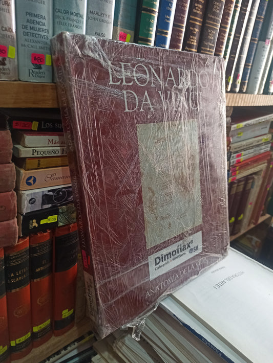 LEONARDO DA VINCI ANATOMÍA DE LA VIDA POR EDITORIAL DIMOFLAX USADO ARTE LITERARIO 305