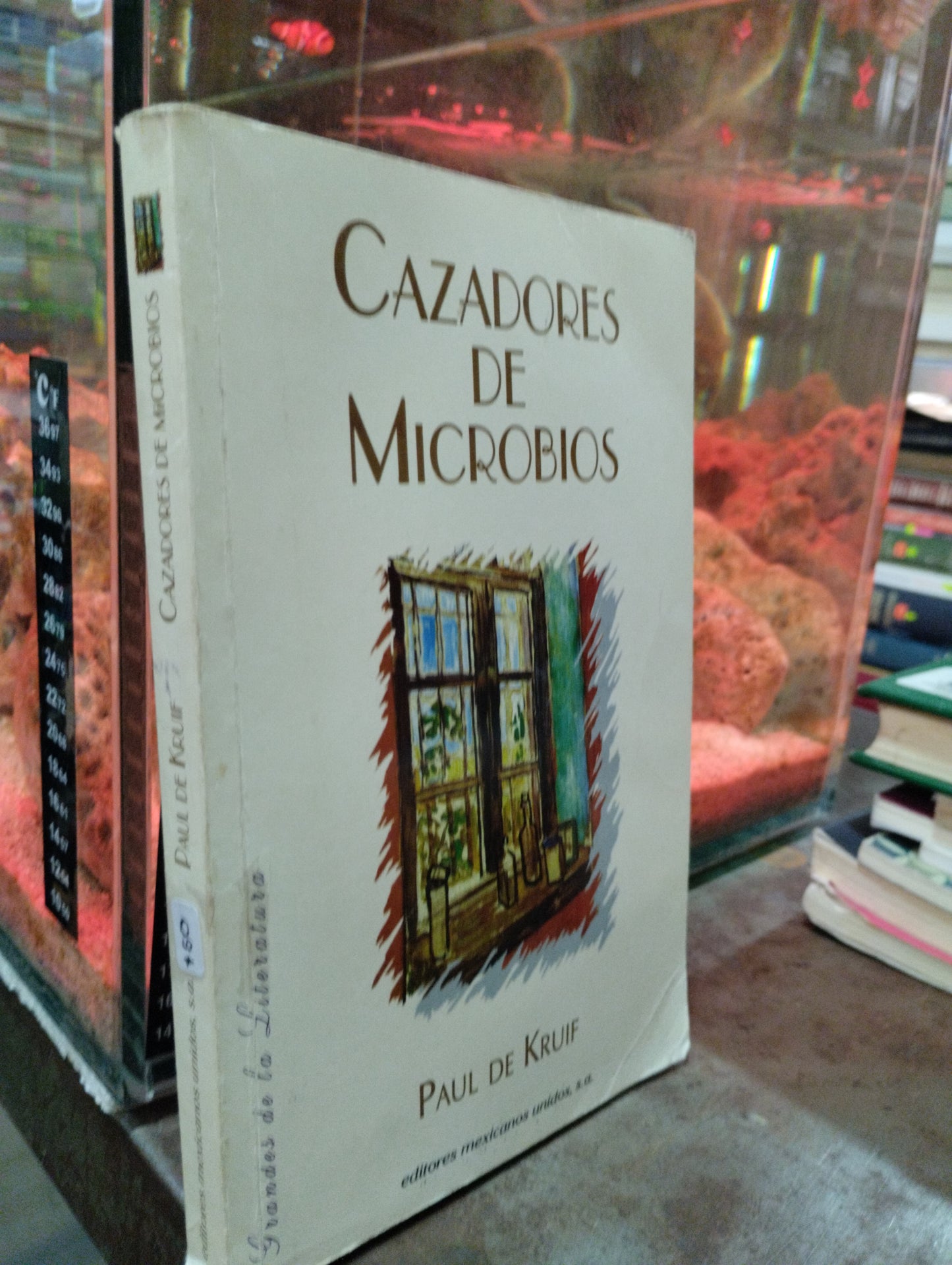 CAZADORES DE MICROBIOS POR PAUL DE KRUIF USADO NOVELAS ALDAMA