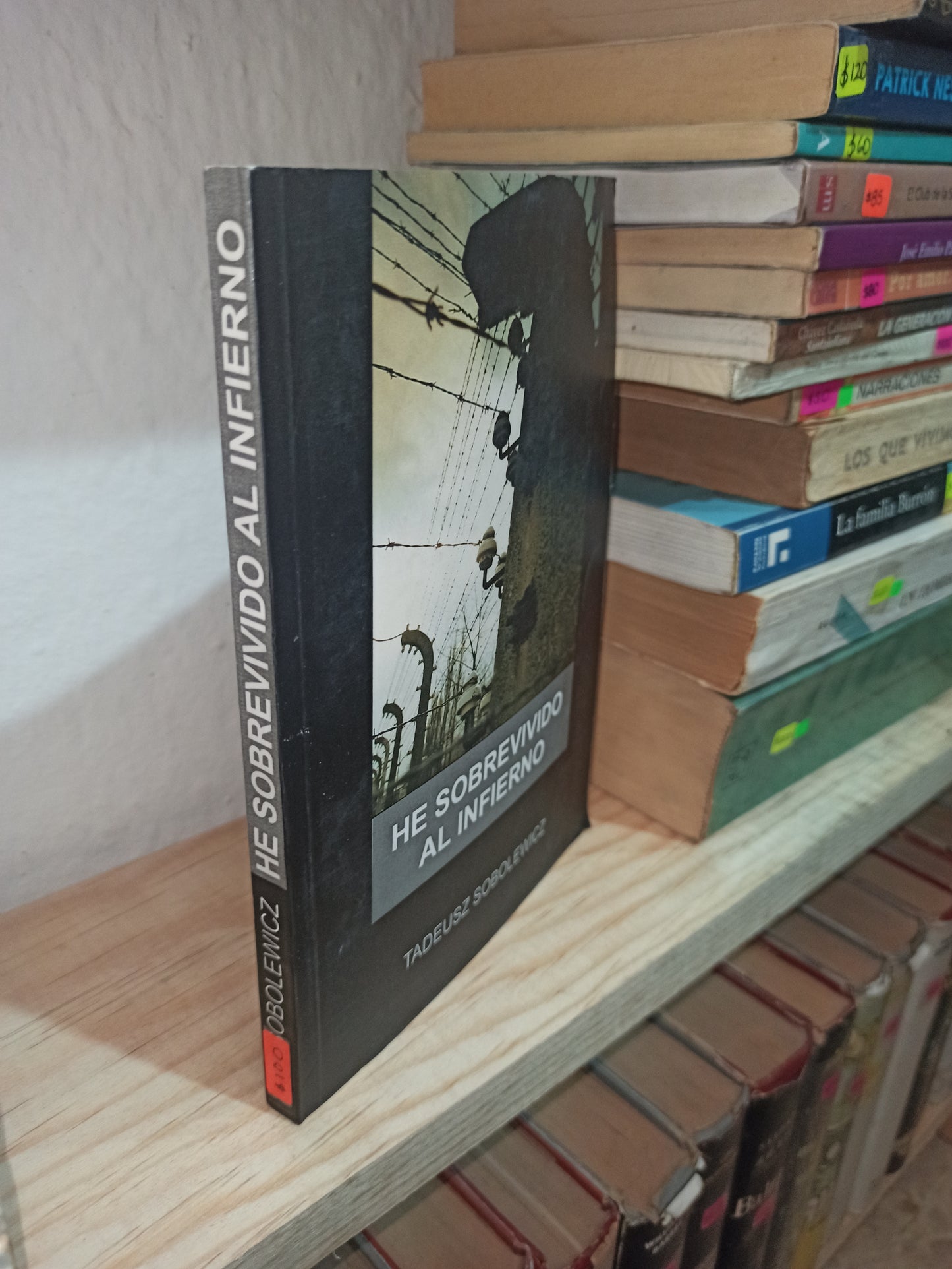 HE SOBREVIVIDO AL INFIERNO POR POR TADEUSZ SOBOLEWICZ USADO NOVELAS ALDAMA