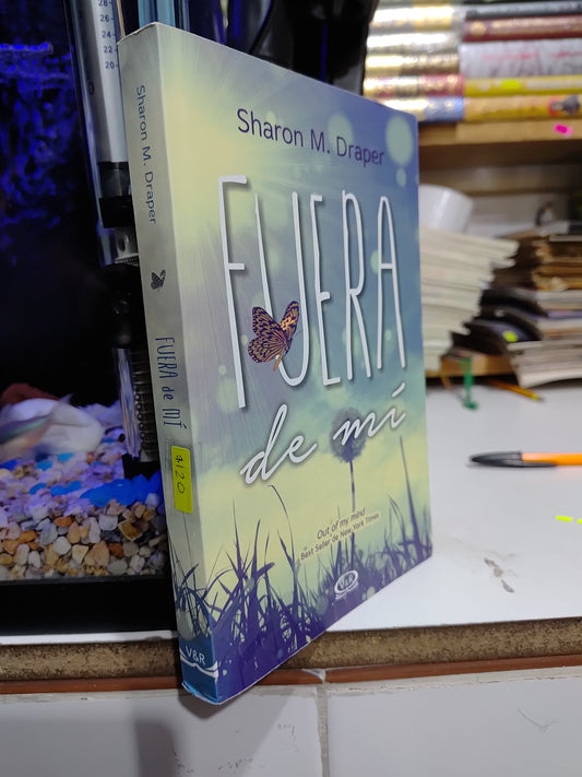 FUERA DE MI POR SHARON M. DRAPER USADO NOVELAS JUAREZ