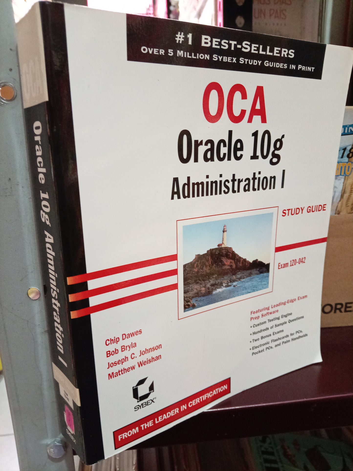 OCA ORACLE 10G ADMINISTRACION I USADO COMPUTO LITERARIO 305
