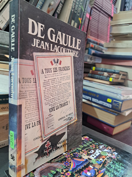 DE GAULLE JEAN LACOUTURE USADO HISTORIA LITERARIO 305
