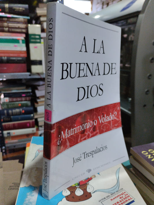 A LA BUENA DE DIOS POR JOSE TRESPALACIOS USADO SUPERACION PERSONAL ALDAMA