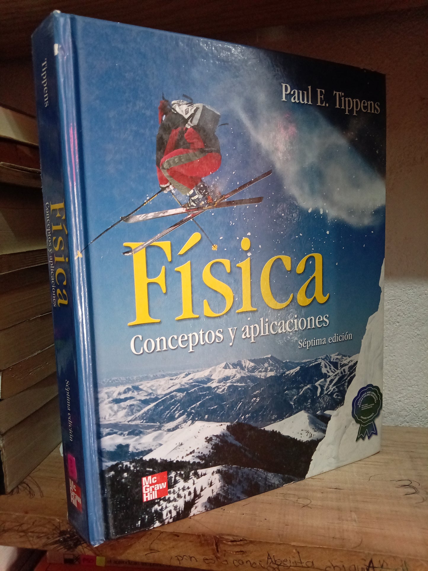 FISICA CONCEPTOS Y APLICACIONES POR PAUL E. TIPPENS USADO FÍSICA LITERARIO 305