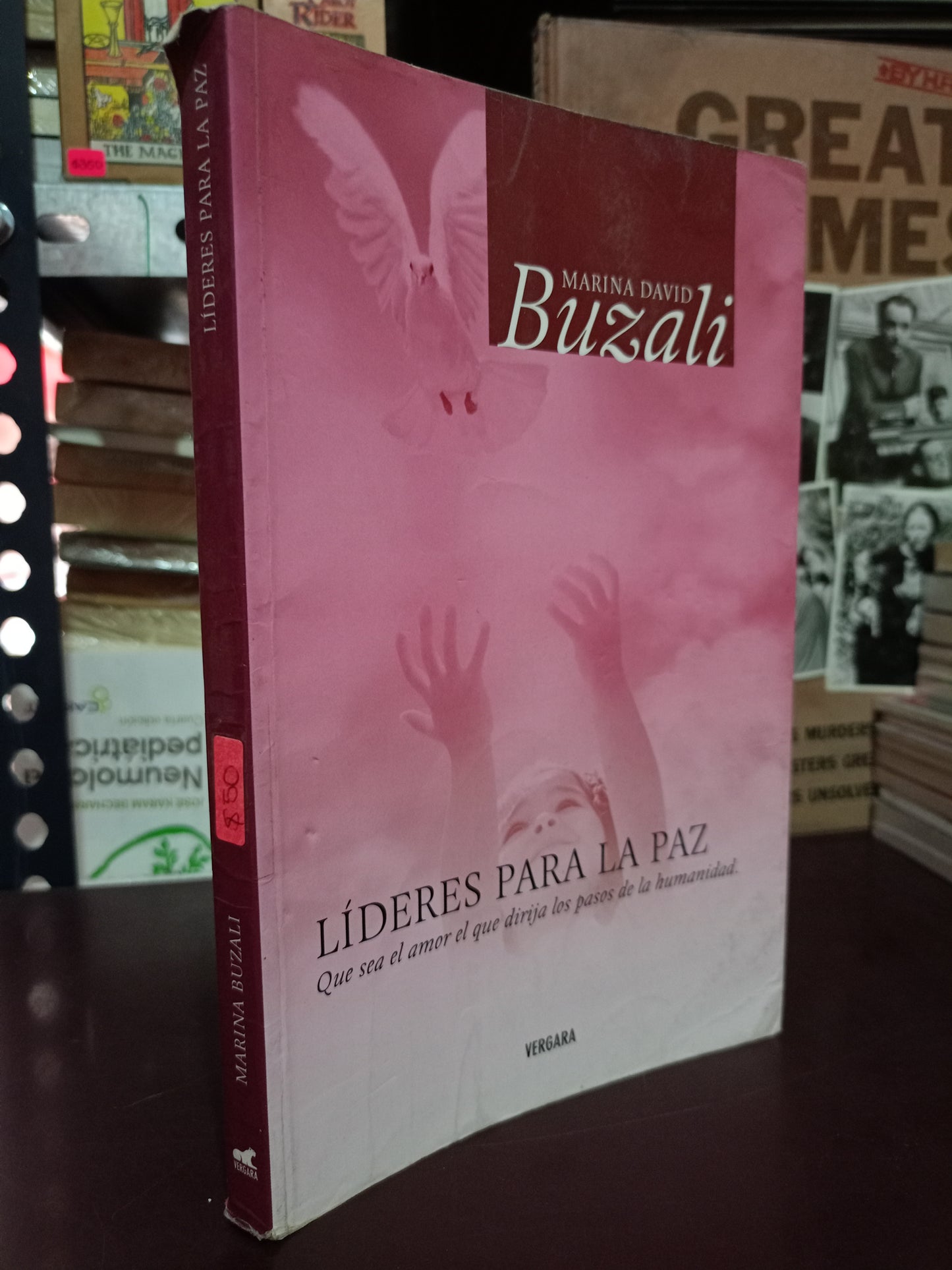 LÍDERES PARA LA PAZ POR MARINA BUZALI USADO SUPERACIÓN PERSONAL LITERARIO 305