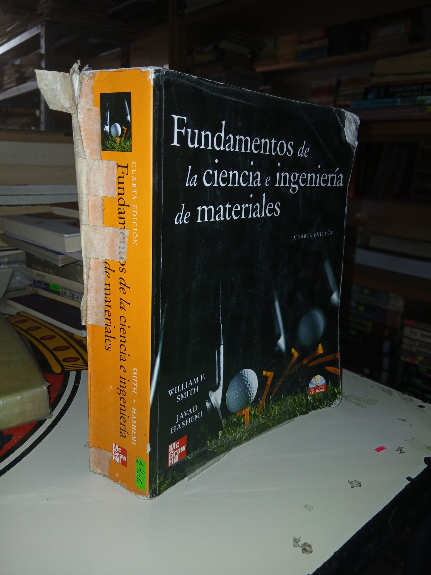 FUNDAMENTOS DE LA CIENCIA E INGENIERÍA DE MATERIALES POR WILLIAM F. SMITH Y JAVED HASHEMI USADO TERMODINÁMICA LITERARIO 207
