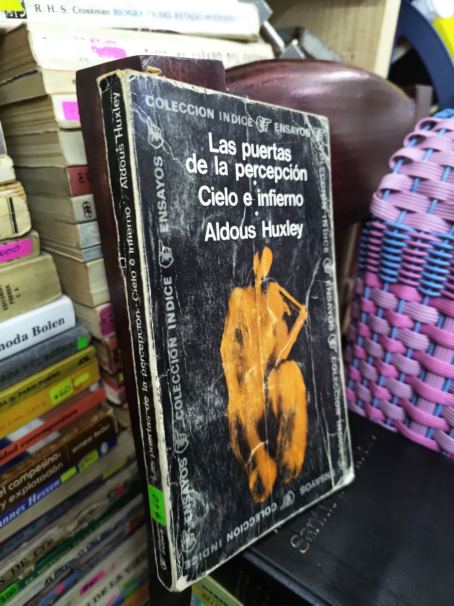 LAS PUERTAS DE PERCEPCION CIELO E INFIERNO POR ALDOUS HUXLEY USADO NOVELAS LITERARIO 207