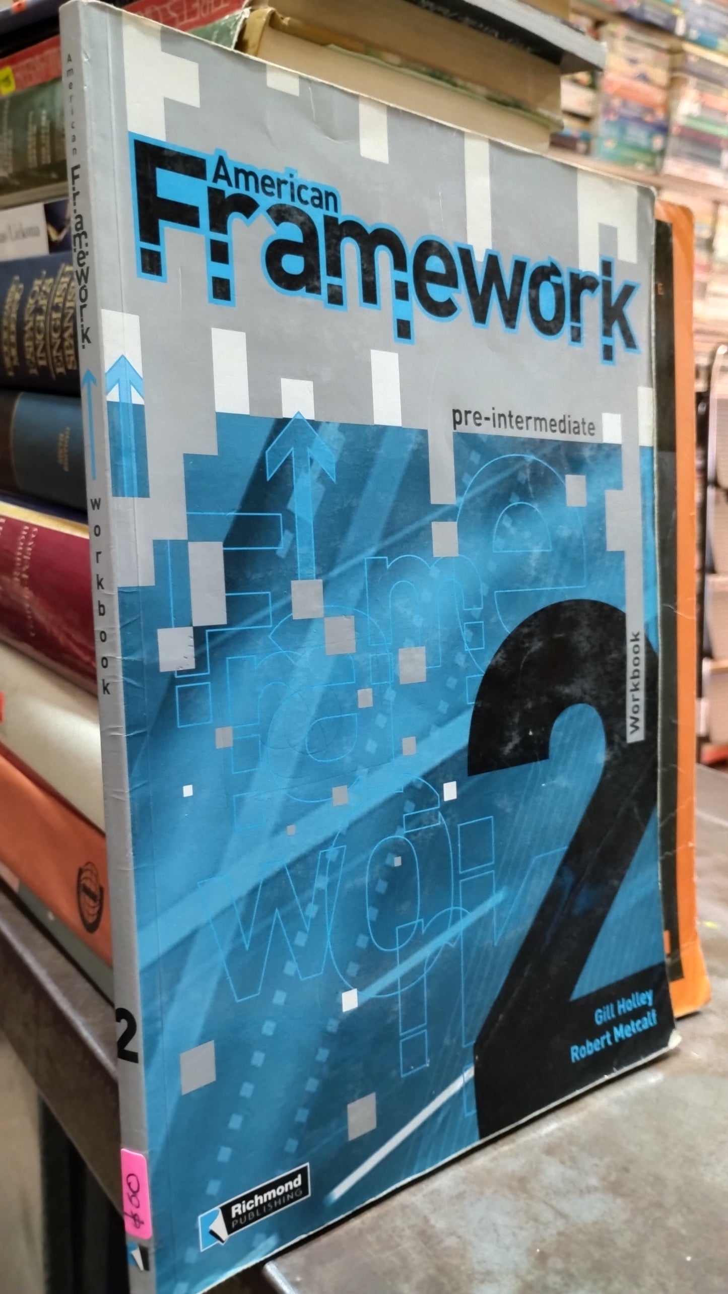 AMERICAN FRAMEWORK WORKBOOK LIBRO USADO IDIOMAS ALDAMA
