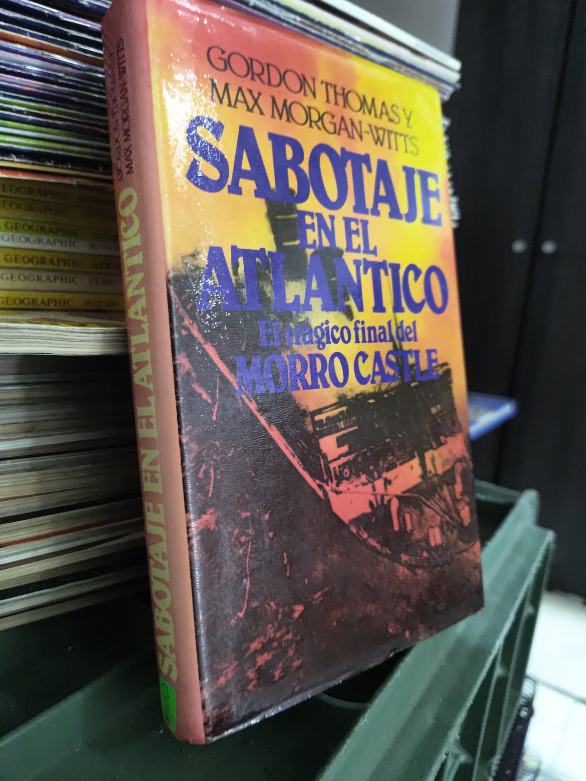 SABOTAJE EN EL ATLANTICO POR GORDON THOMAS USADO NOVELAS JUAREZ 515