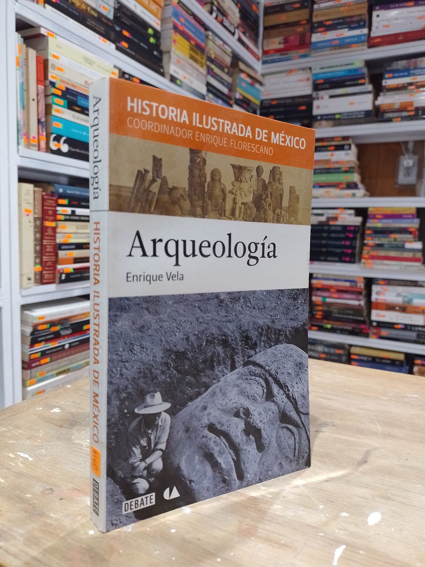 ARQUEOLOGIA HISTORIA ILISTRADA DE MEXICO POR ENRIQUE VELA USADO HISTORIA JUAREZ 515