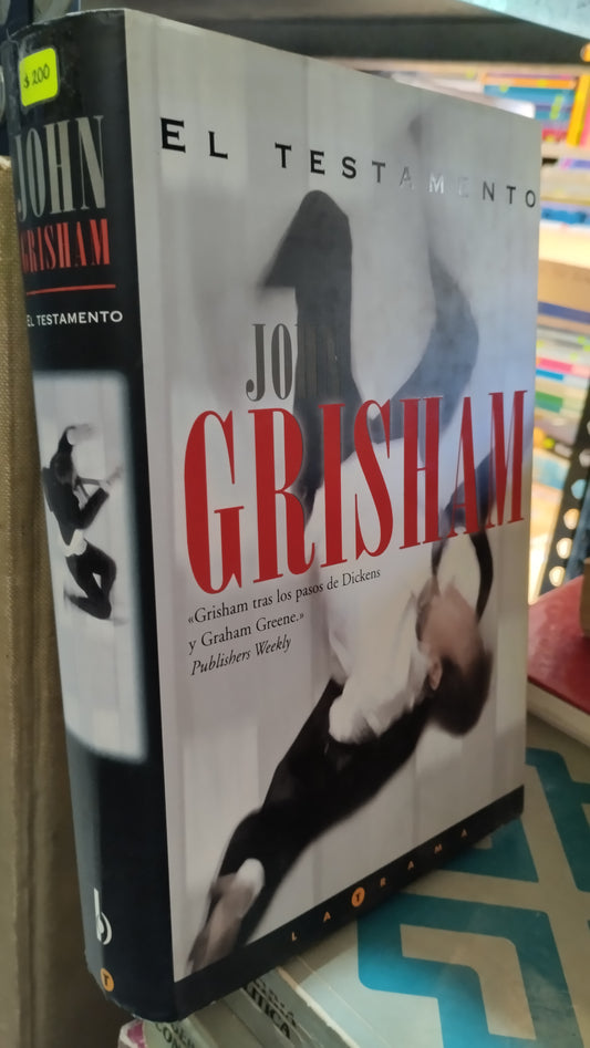 EL TESTAMENTO POR JOHN GRISHAM LIBRO USADO NOVELAS ALDAMA