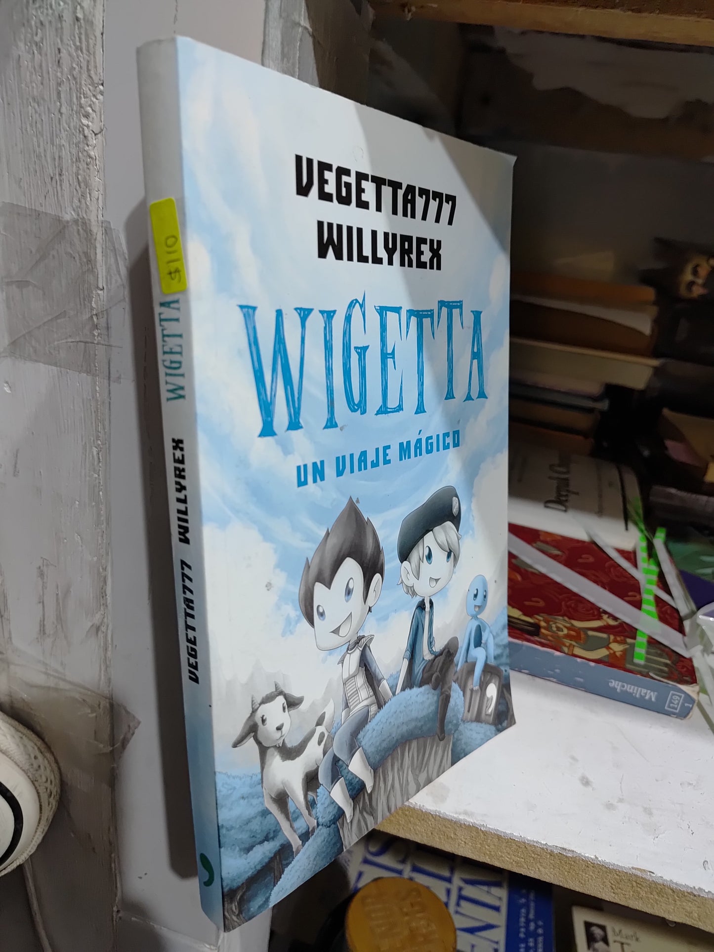WIGETTA UN VIAJE MAGICO POR VEGETTA 777 Y WILLYREX USADO INFANTILES JUAREZ