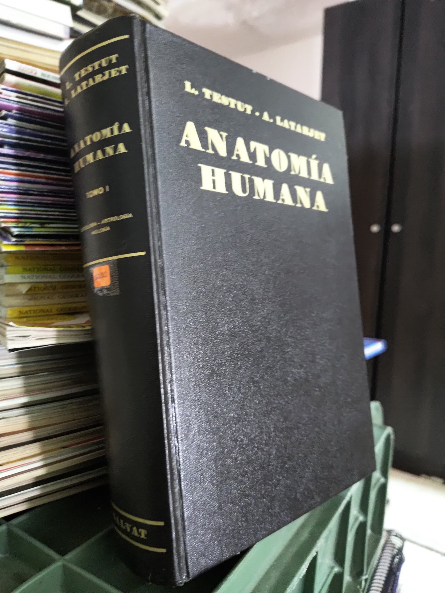 ANATOMIA HUMANA POR L.TESTUT USADO SALUD JUAREZ 515