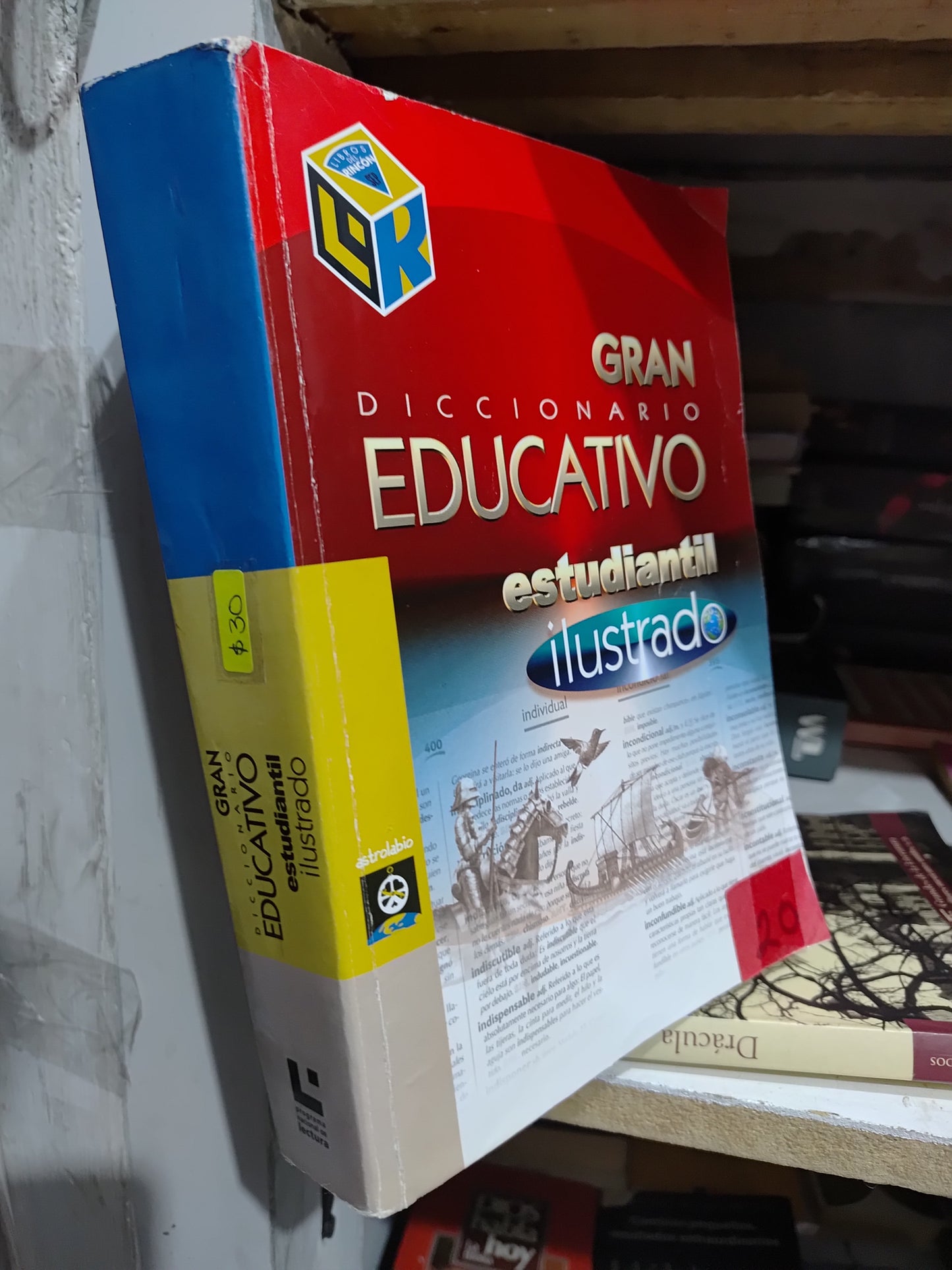 GRAN DICCIONARIO ESTUDIANTIL ILUSTRADO POR EDITORIAL LAROUSSE USADO EDUCACION JUAREZ