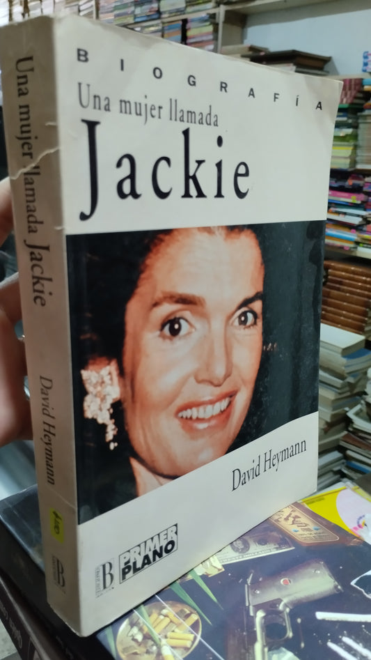 UNA MUJER LLAMADA JACKIE POR DAVID HEYMAN LIBRO USADO NOVELAS ALDAMA
