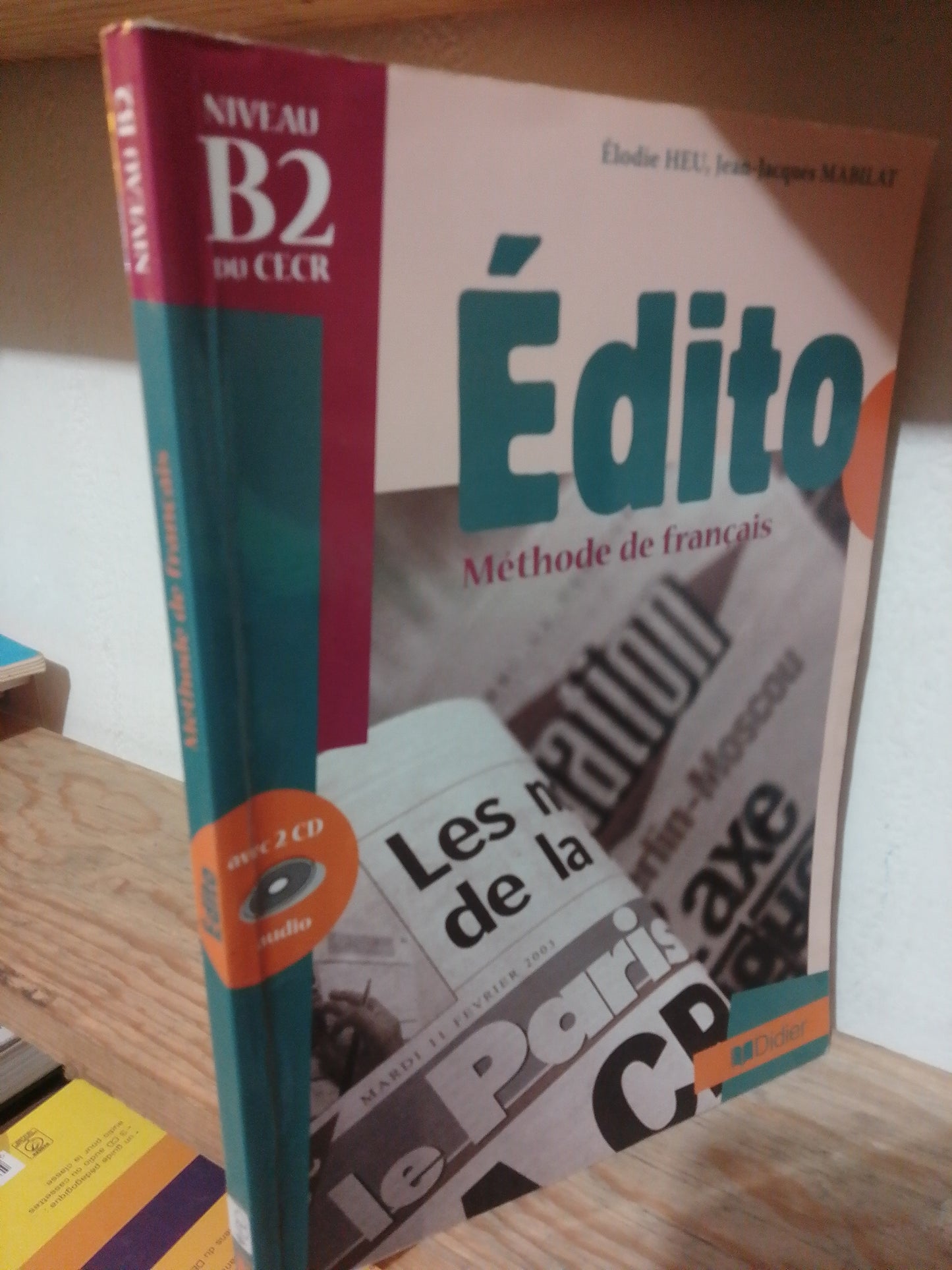 EDITO METHODE DE FRANCAIS NIVEAU B2 USADO IDIOMAS JUAREZ