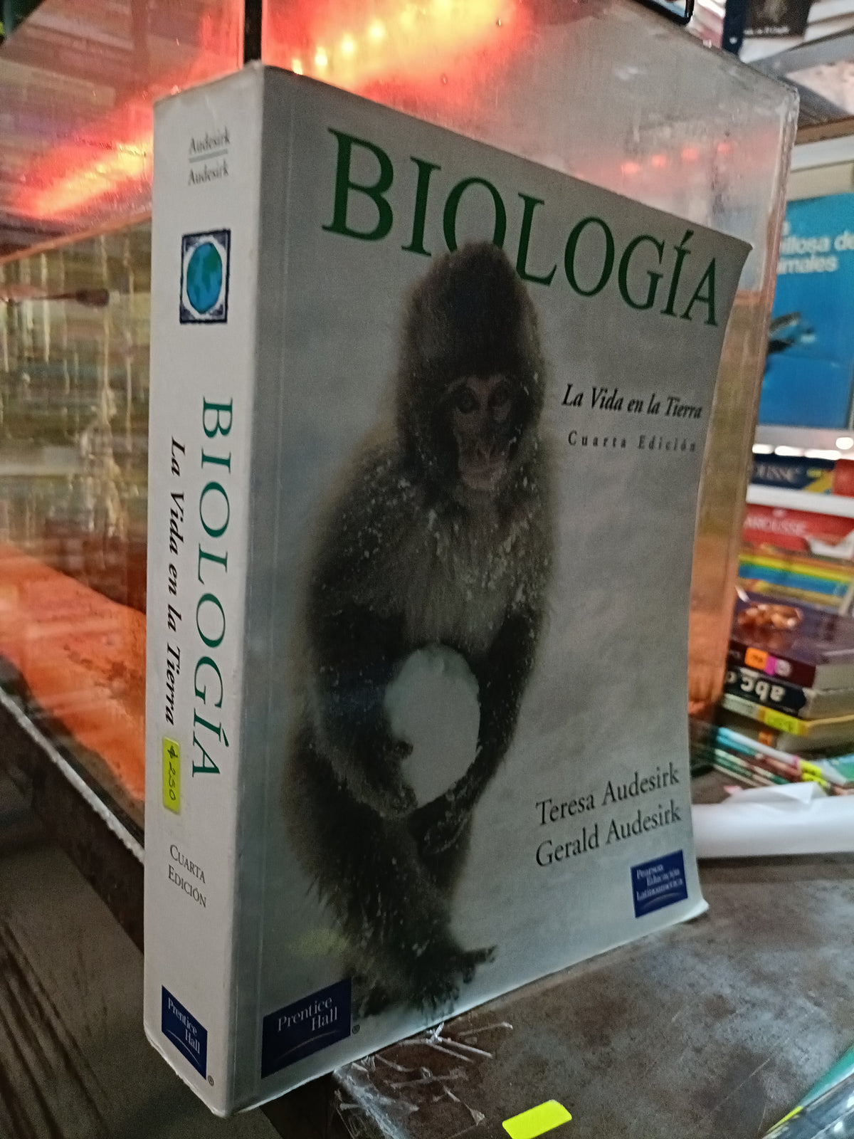 BIOLOGIA LA VIDA EN LA TIERRA POR TERESA AUDESIRK USADO BIOLOGIA ALDAMA