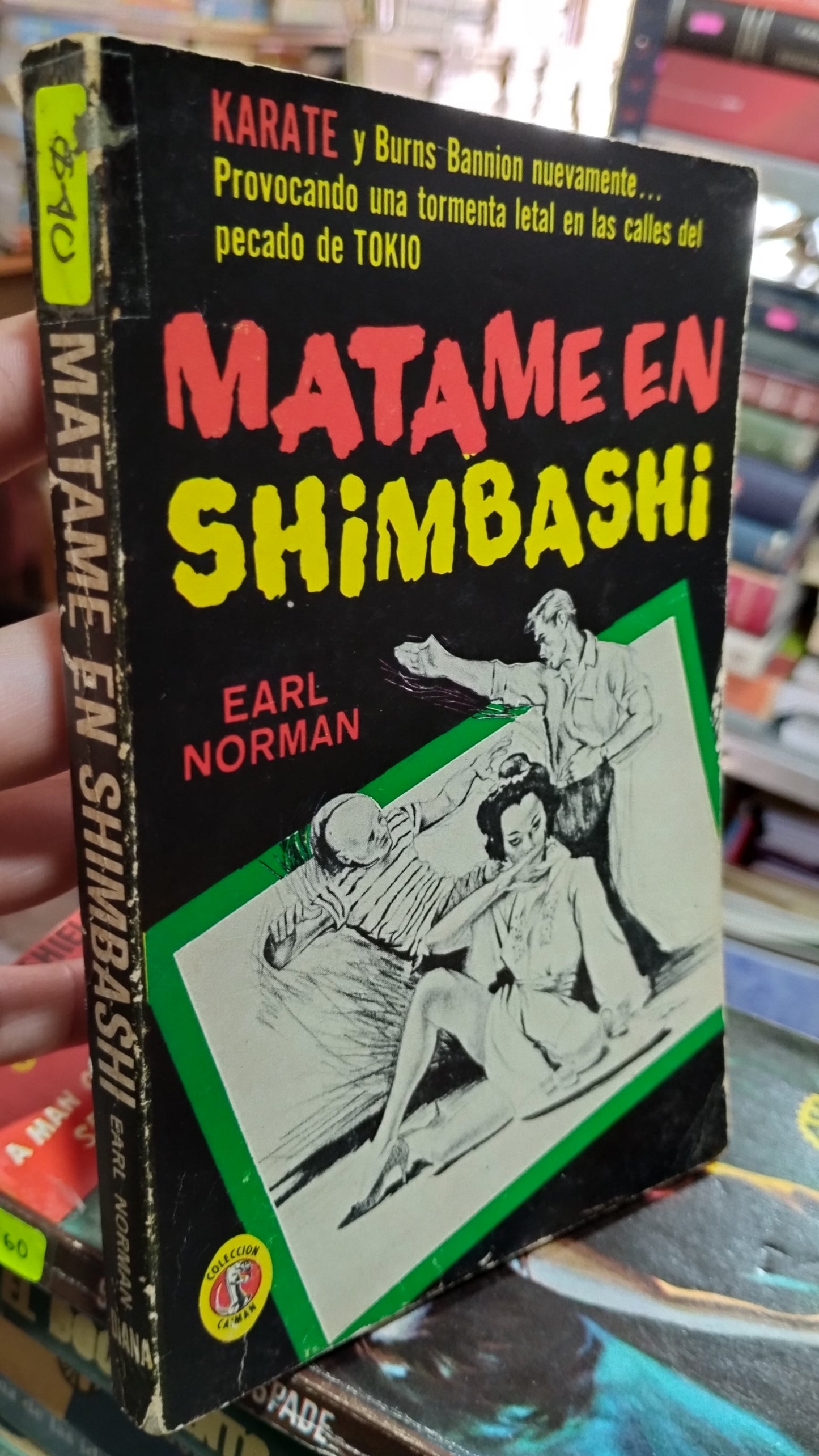 MATAME EN SHIMBASHI POR EARL NORMAN LIBRO USADO NOVELAS ALDAMA