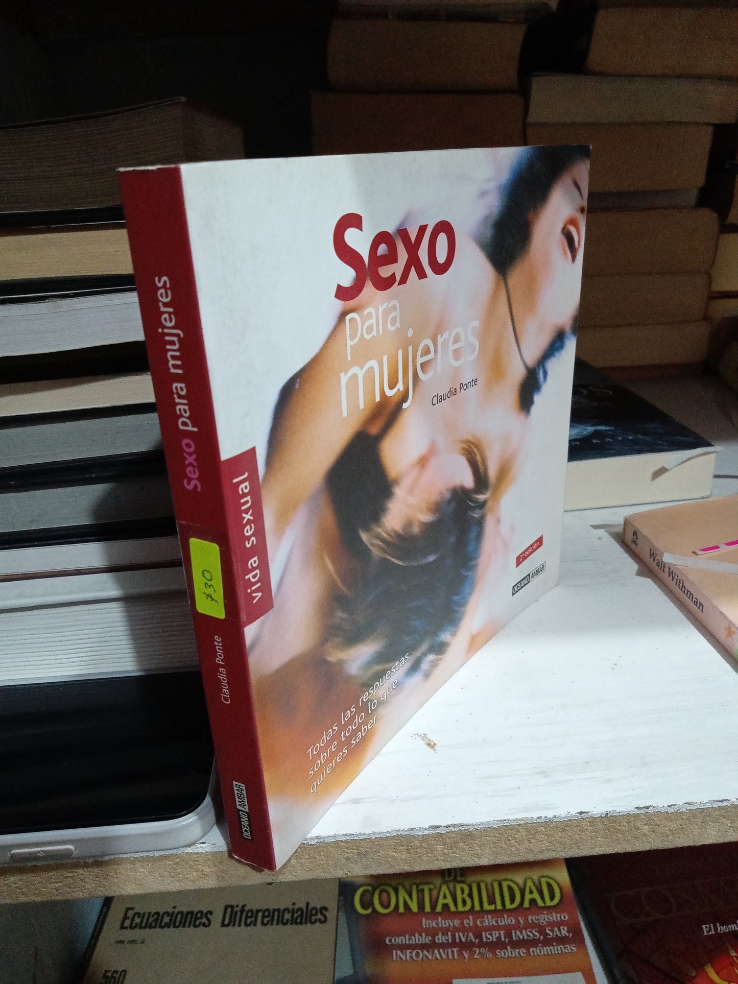 SEXO PARA MUJERES POR CLAUDIA PONTE USADO SUPERACION PERSONAL JUAREZ