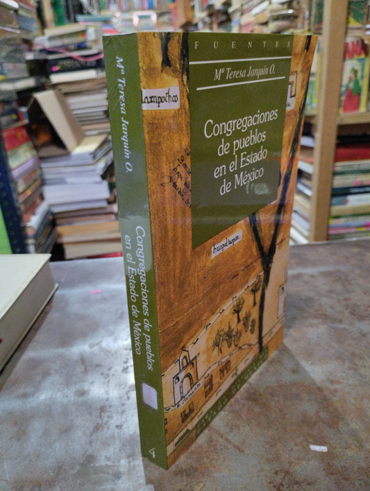 CONGREGACIONES DE PUEBLOS DEL ESTADO DE MEXICO POR MA. TERESA JARQUIN O. USADO HISTORIA ALDAMA