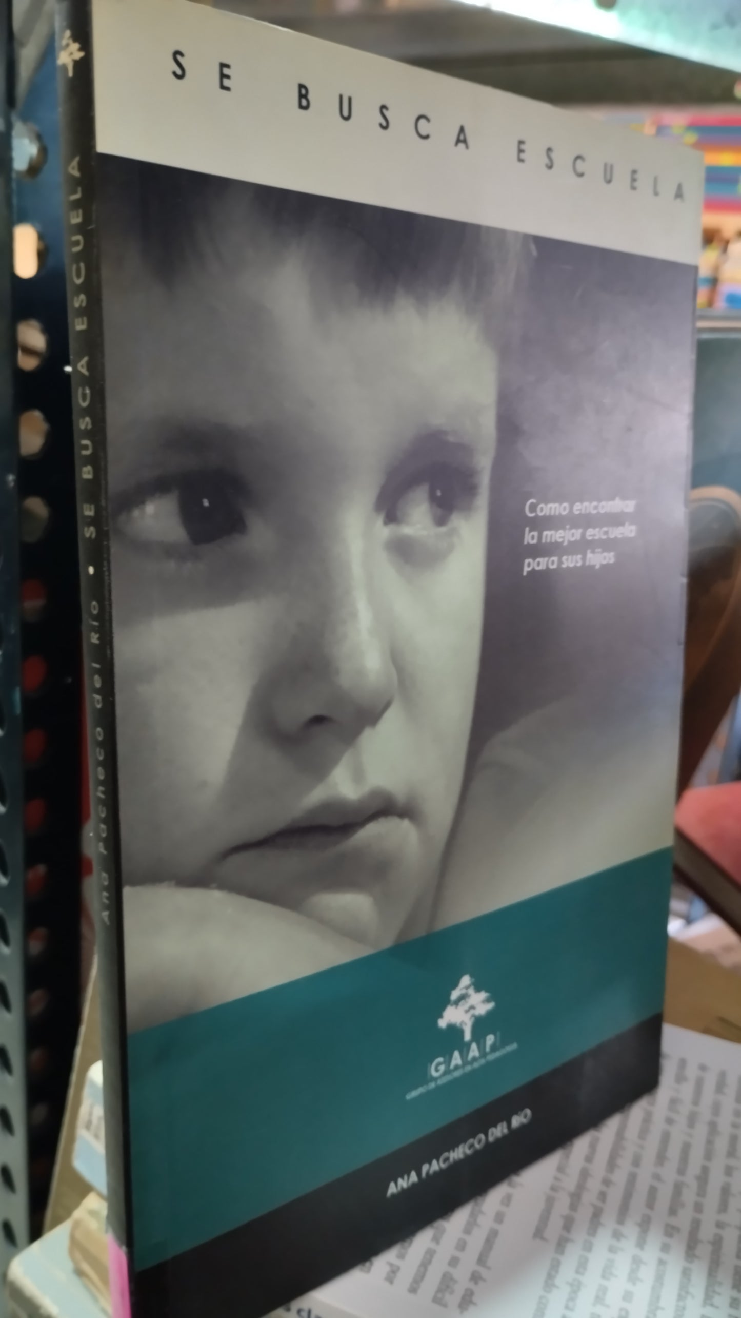 SE BUSCA ESCUELA POR ANA PACHECO DEL RIO LIBRO USADO EDUCACION ALDAMA