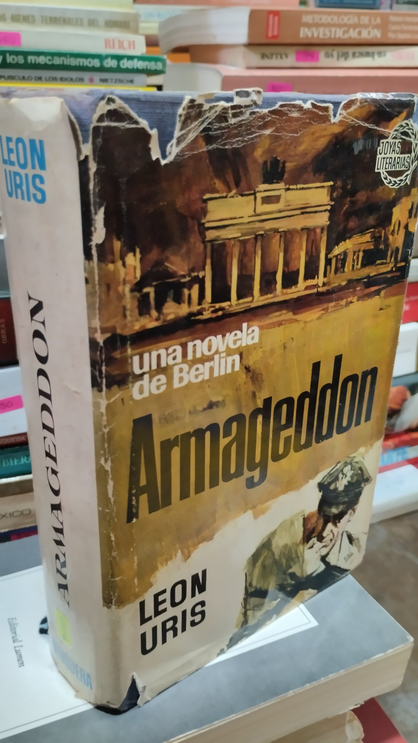 ARMAGEDDON POR LEON URIS LIBRO USADO NOVELAS ALDAMA