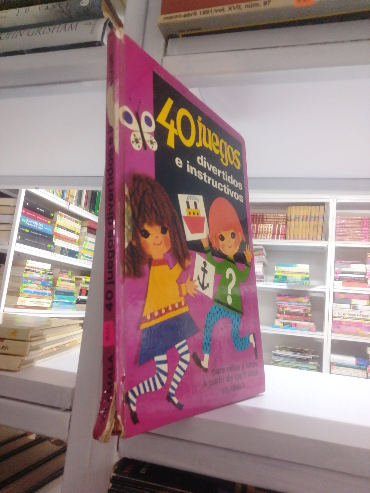 40 JUEGOS DIVERTIDOS E INSTRUCTIVOS POR NINA POIRIER USADO INFANTIL JUAREZ 515