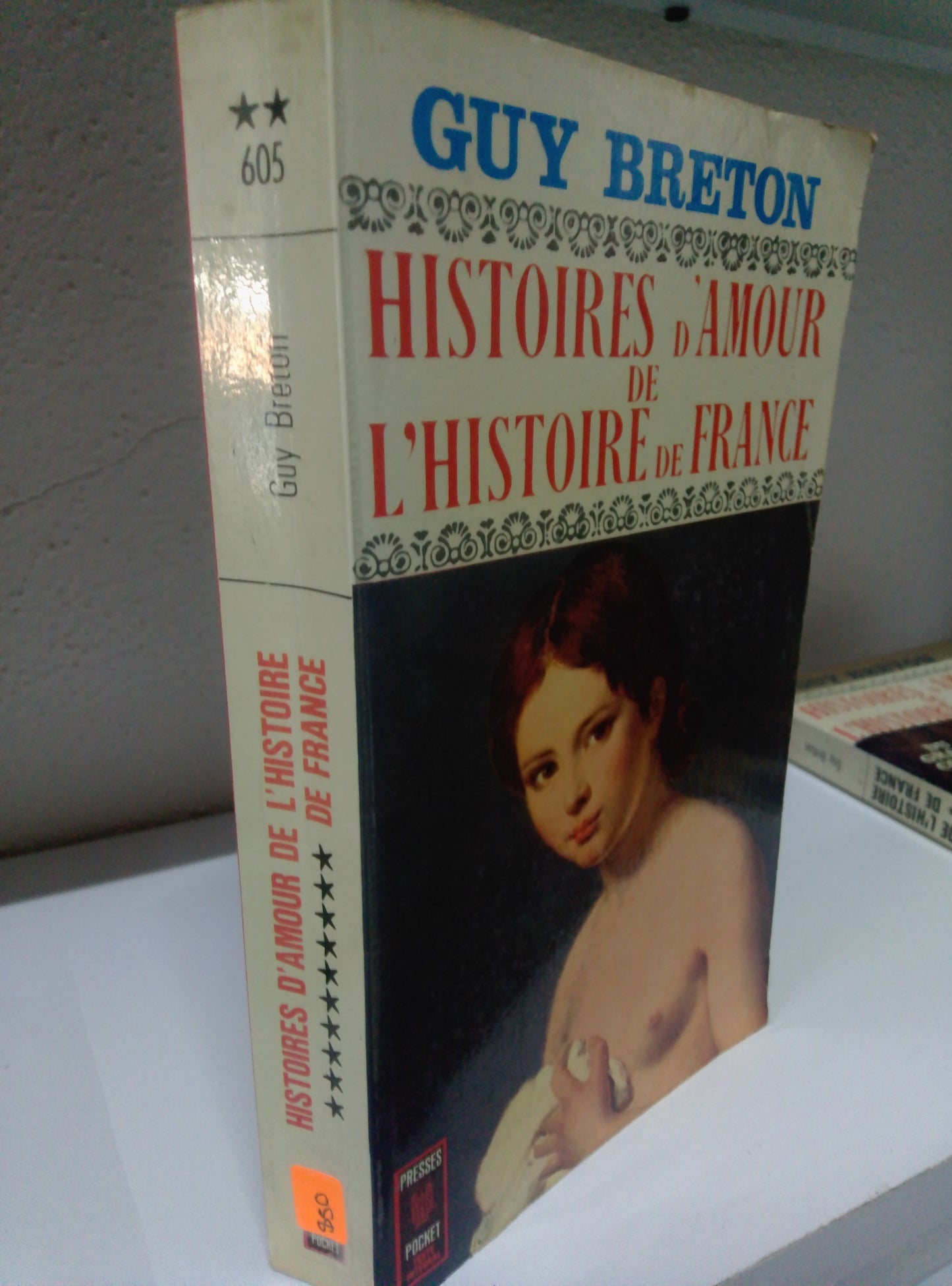 HISTORIES D AMUR DE L HISTOIRE DE FRANCE  GUY BRENTON USADO IDIOMAS JUAREZ 515