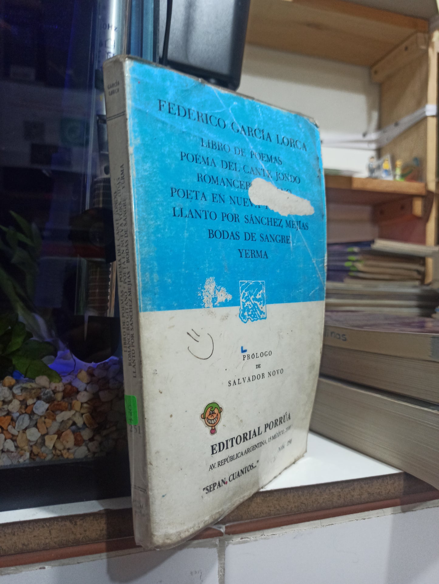 LIBRO DE POEMAS POEMA DEL CANTO JONDO LLANTO POR SANCHEZ MEJIAS BODAS DE SANGRE YERMA USADO POESIA JUÁREZ