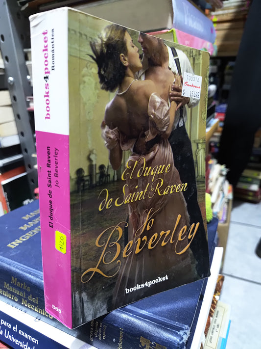 EL DUQUE DE SAINT RAVEN POR JO BRVERLY USADO NOVELAS JUAREZ 507