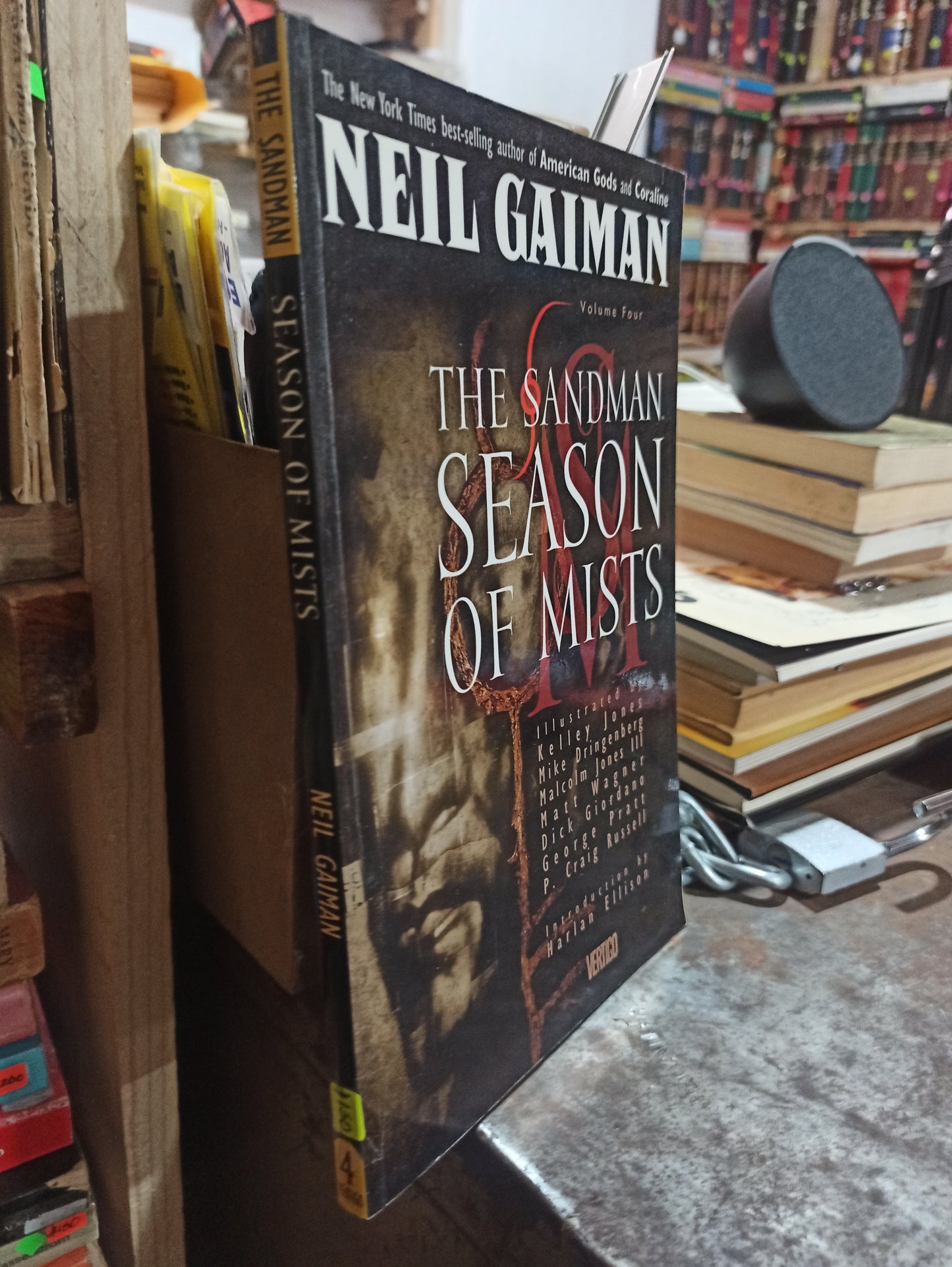 THE SANDMAN SEASON OF MIST POR NEIL GAIMAN USADO IDIOMAS ALDAMA