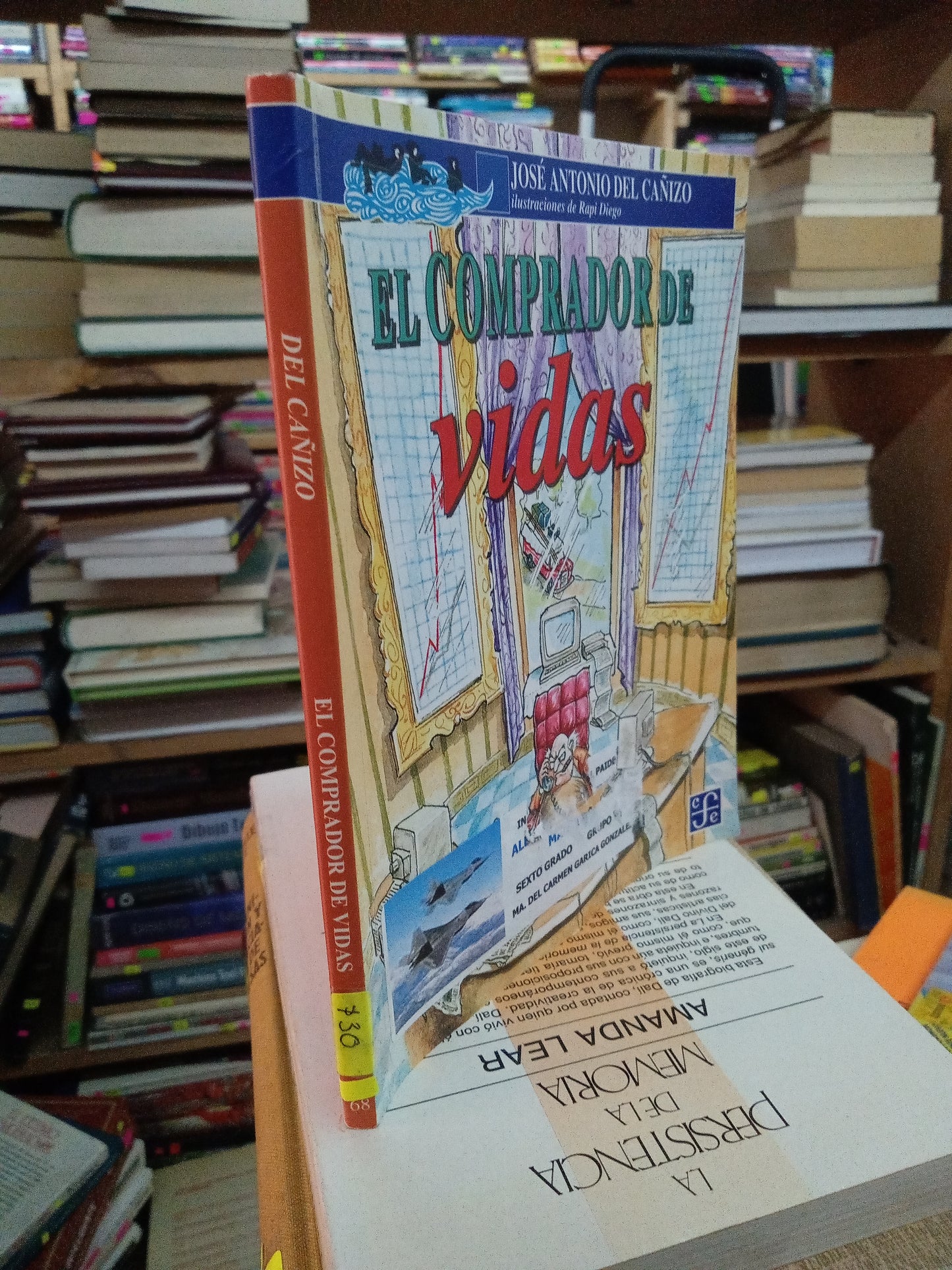 EL COMPRADOR DE VIDAS POR JOSE ANTONIO DEL CAÑIZO USADO SUPERACION PERSONAL LITERARIO 207