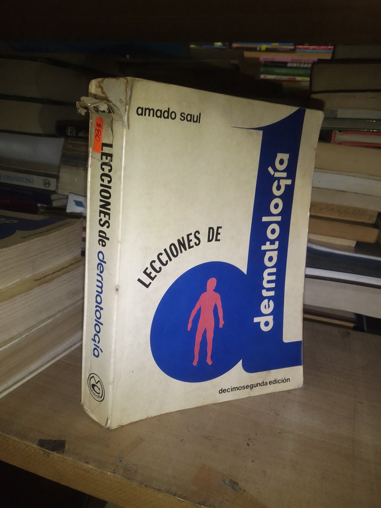 LECCIONES DE DERMATOLOGÍA POR AMADO SAÚL USADO MEDICINA LITERARIO 207