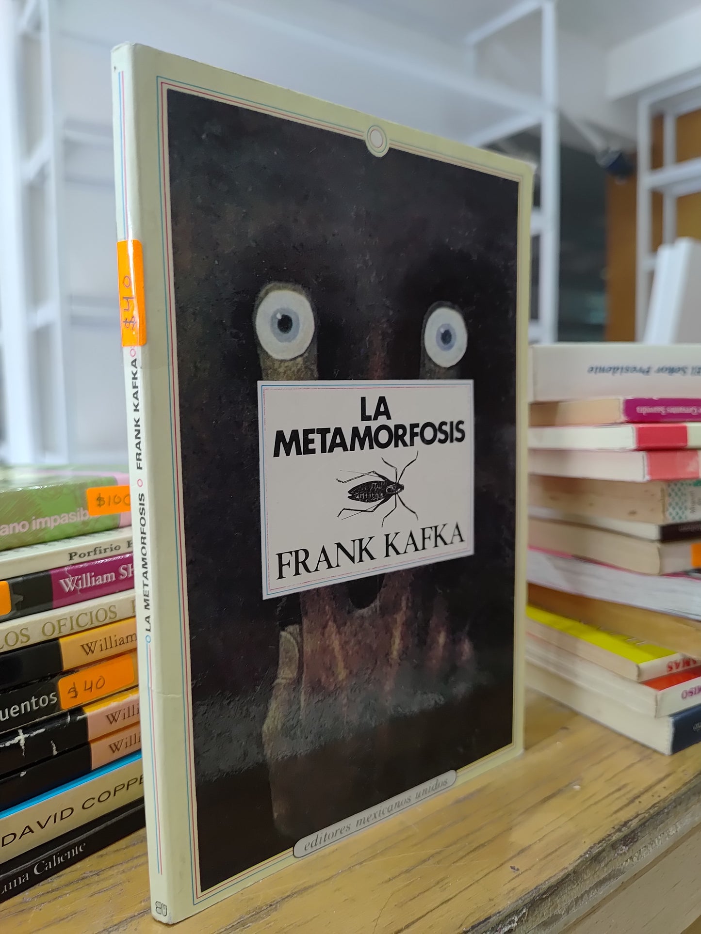 LA METAMORFOSIS POR FRANZ KAFKA USADO NOVELAS JUAREZ 515