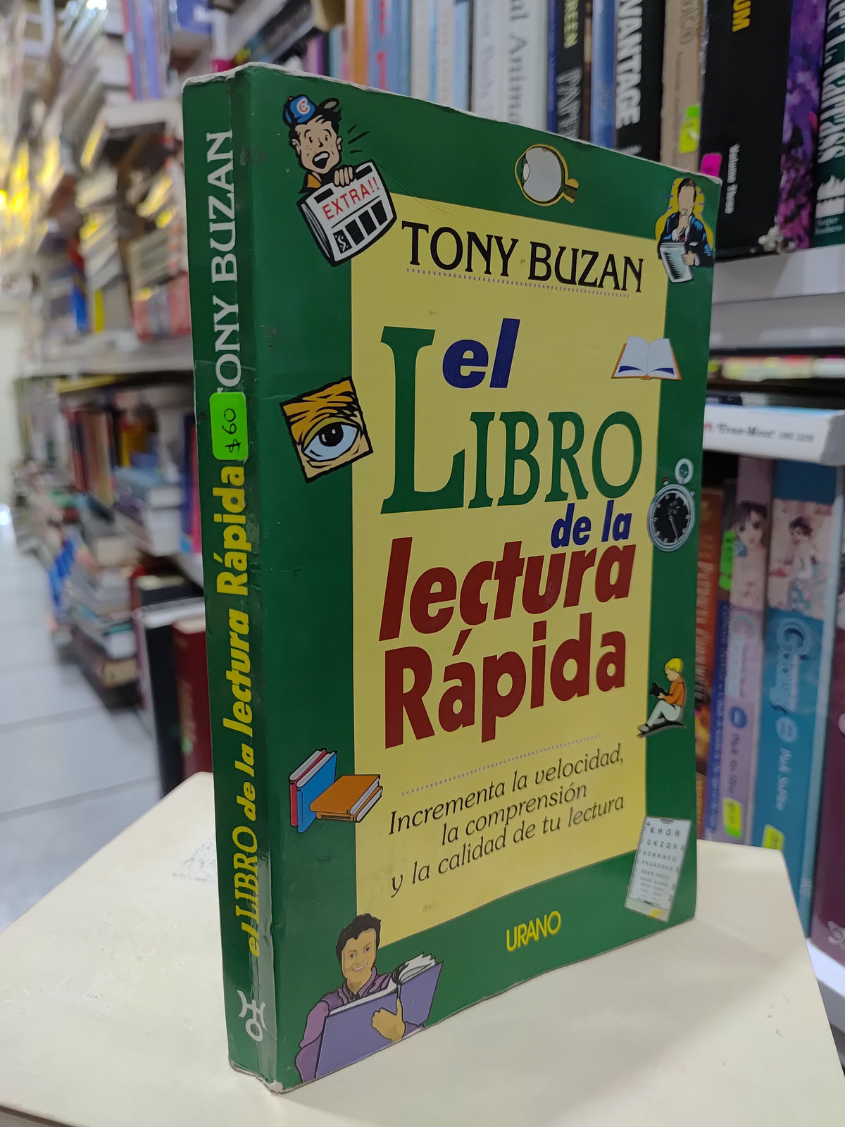 EL LIBRO DE LA LECTURA RAPIDA POR TONY BUZAN USADO EDUACION JUAREZ 507