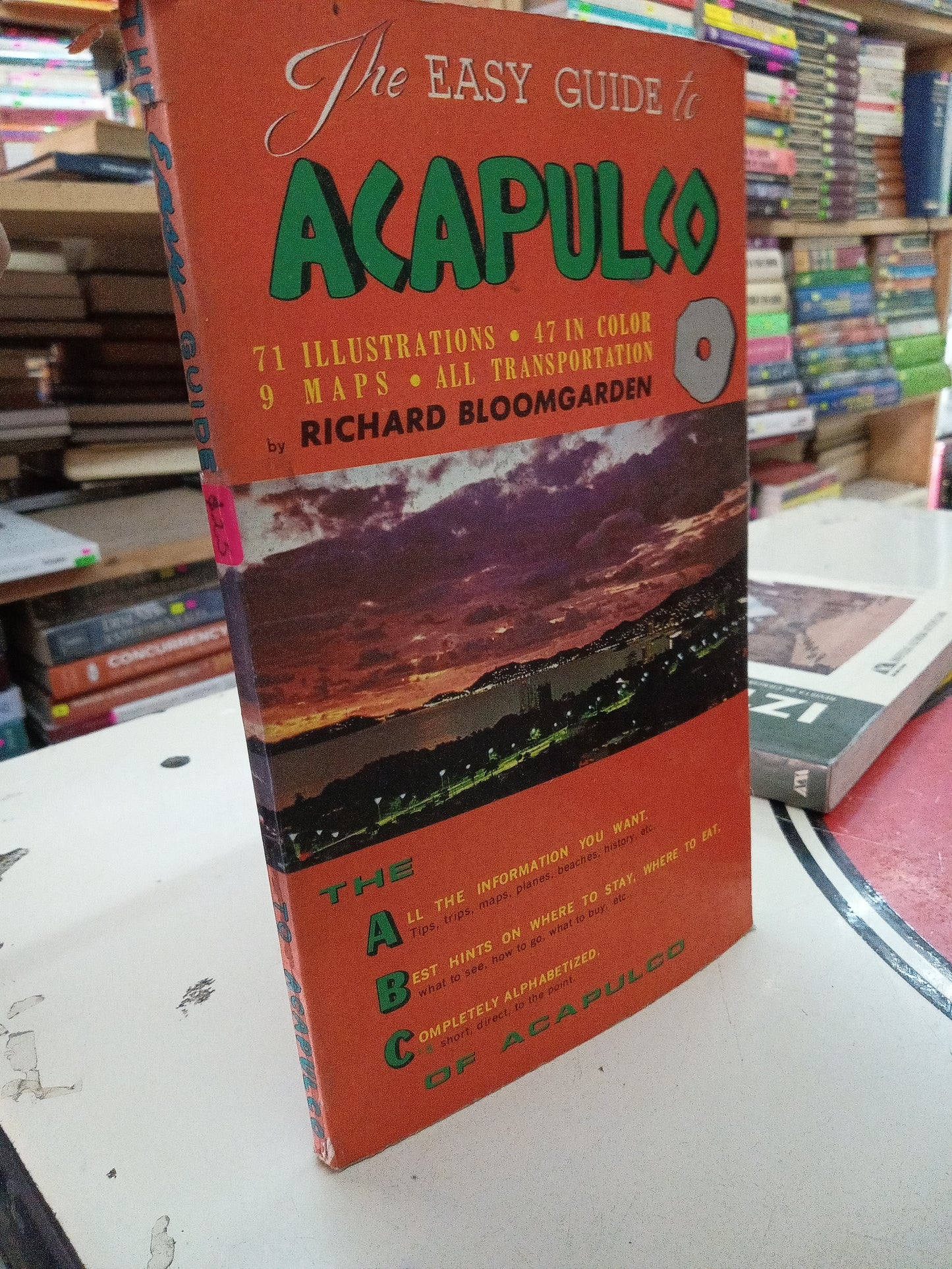 THE EASY GUIDE TO ACAPULCO POR RICHARD BLOMGARDEN USADO TURISMO LITERARIO 207