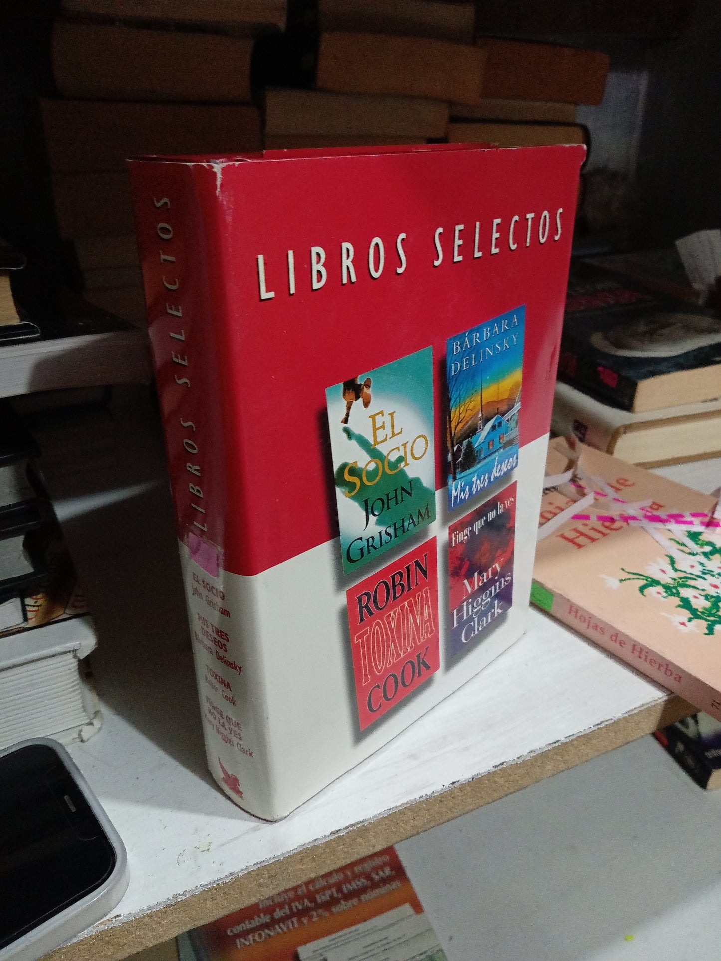 LIBROS SELECTOS EL SOCIO MIS TRES DESEOS TOXINA FINGE QUE NO LA VES USADO NOVELA JUAREZ