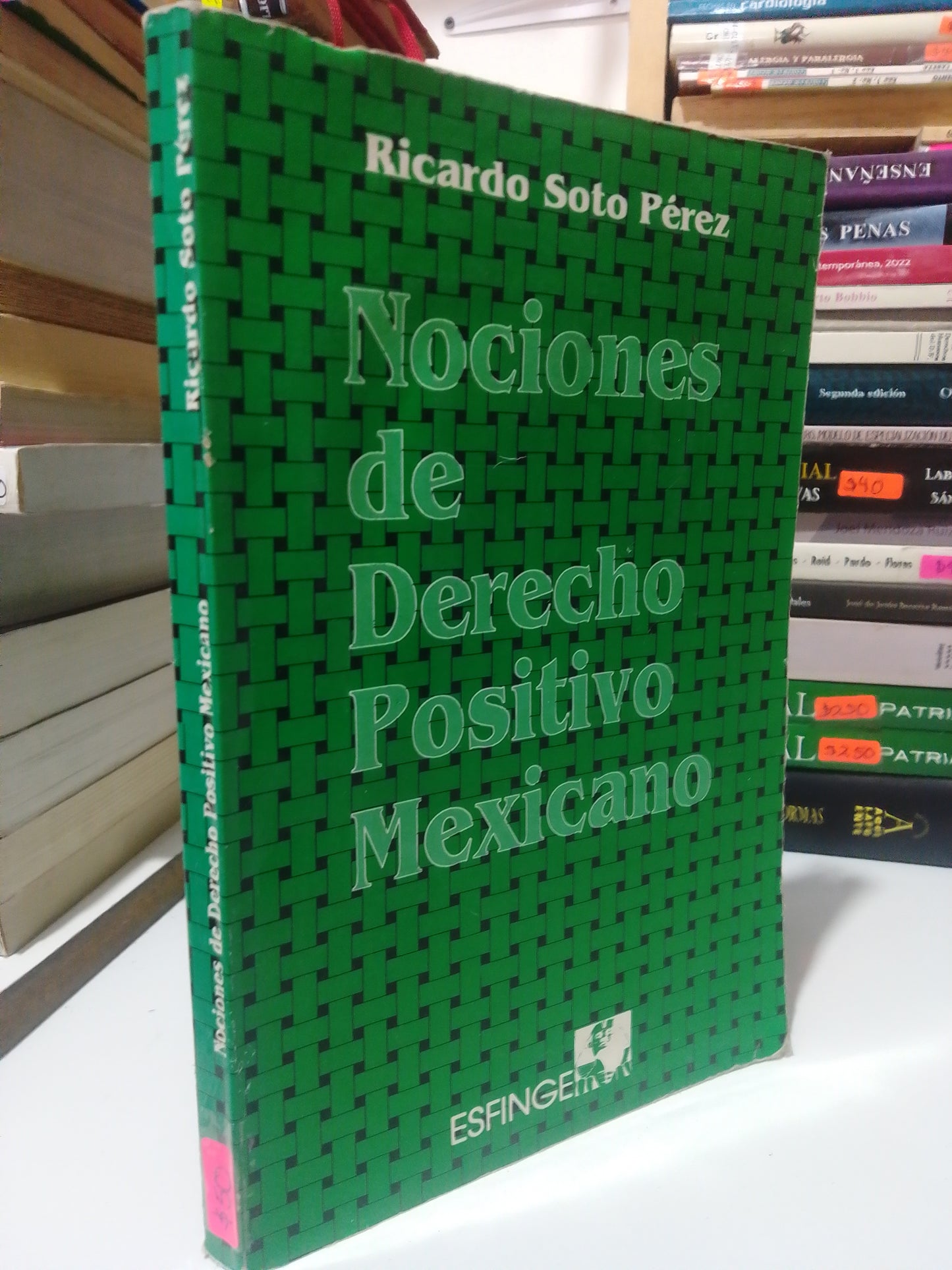 NOCIONES DE DERECHO POSITIVO MEXICANO POR RICARDO SOTO PEREZ USADO DERECHO JUAREZ