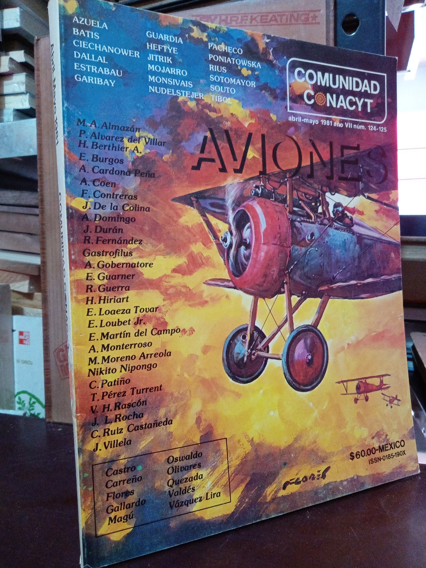 COMUNIDAD CONACYT AVIONES USADO CIENCIA LITERARIO 305