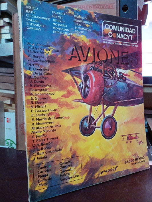 COMUNIDAD CONACYT AVIONES USADO CIENCIA LITERARIO 305