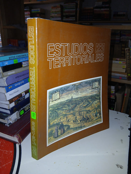 ESTUDIOS TERRITORIALES POR JUAN IGNACIO DE ZUMÁRRAGA Y ZUNZUNEGUI USADO GEOGRAFÍA LITERARIO 207