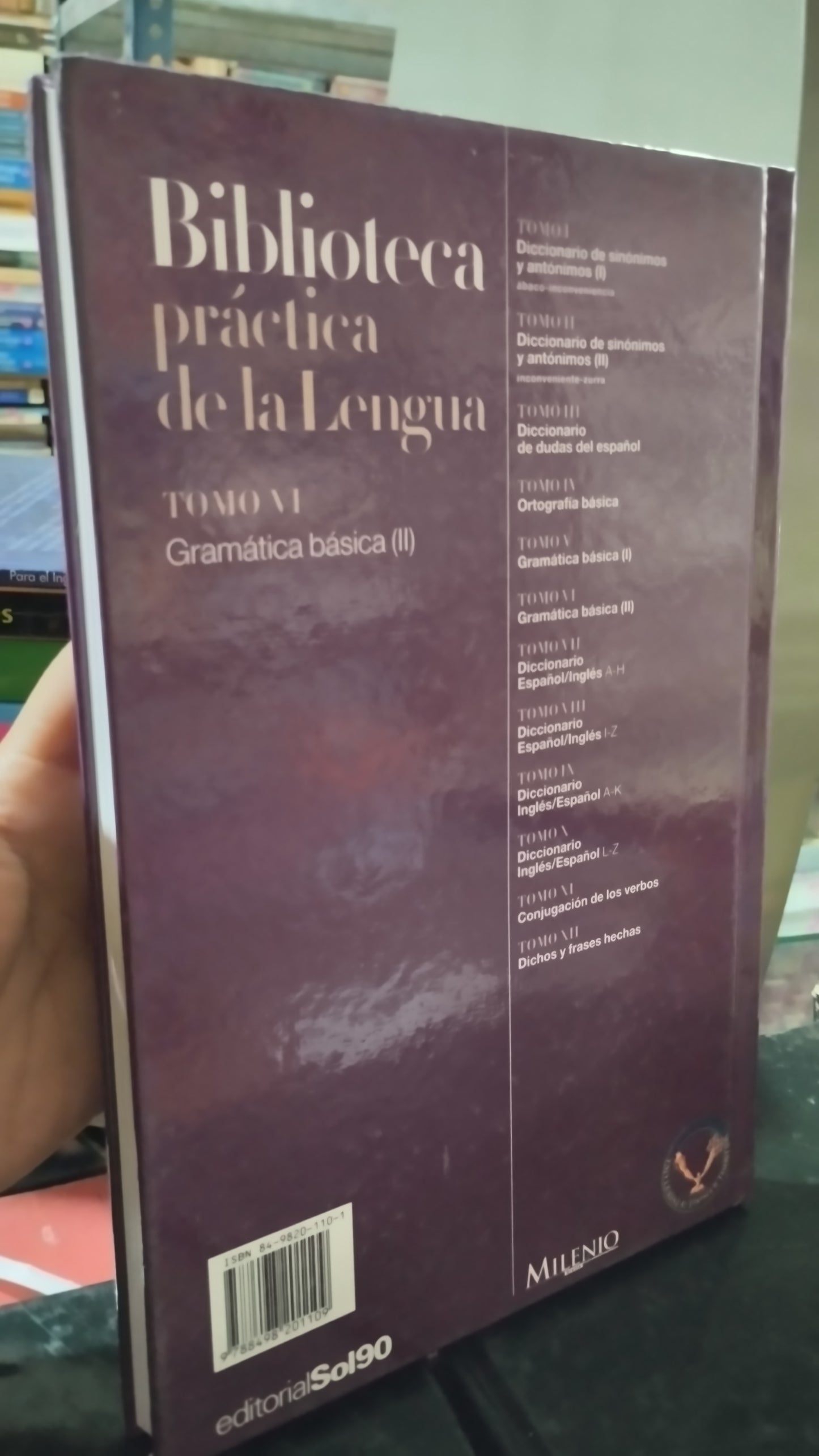 BIBLIOTECA PRACTICA DE LA LENGUA GRAMATICA BASICA II POR MAR VALLS LIBRO USADO EDUCACIÓN ALDAMA