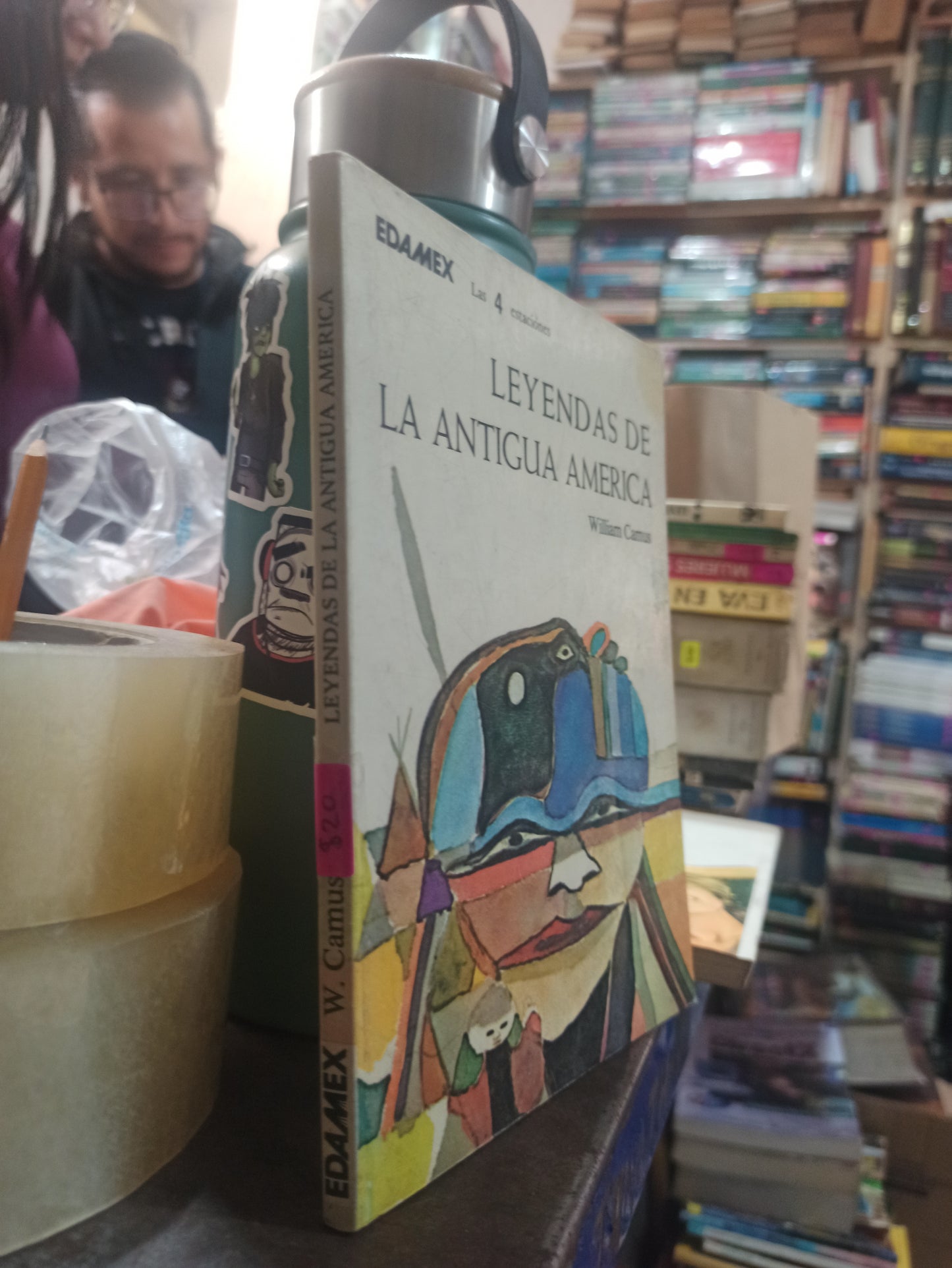 LEYENDAS DE LA ANTIGUA AMERICA POR WILLIAM CAMUS USADO NOVELAS ALDAMA