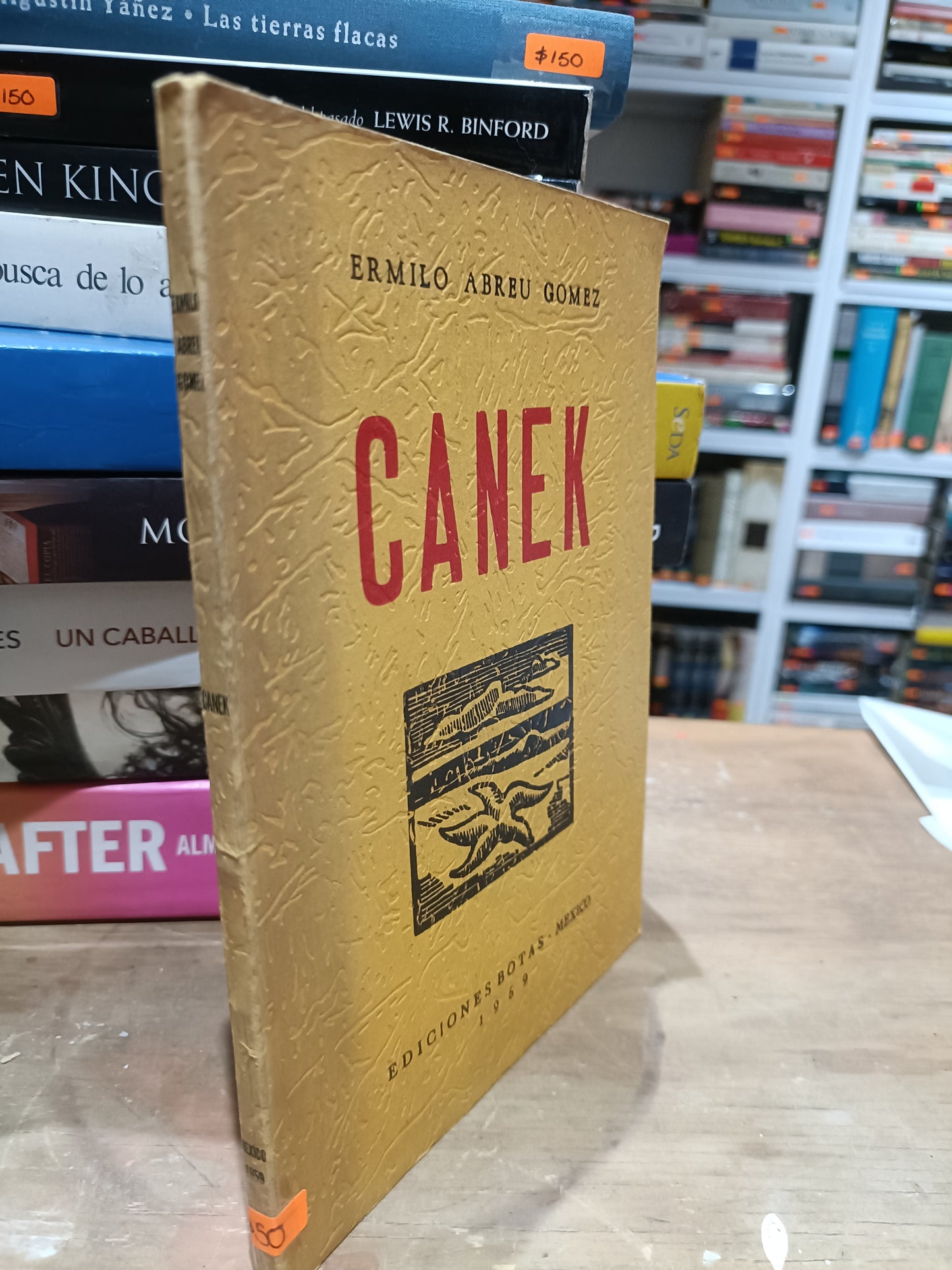 CANEK POR EMILO ABREU GOMEZ USADO NOVELA JUAREZ 515