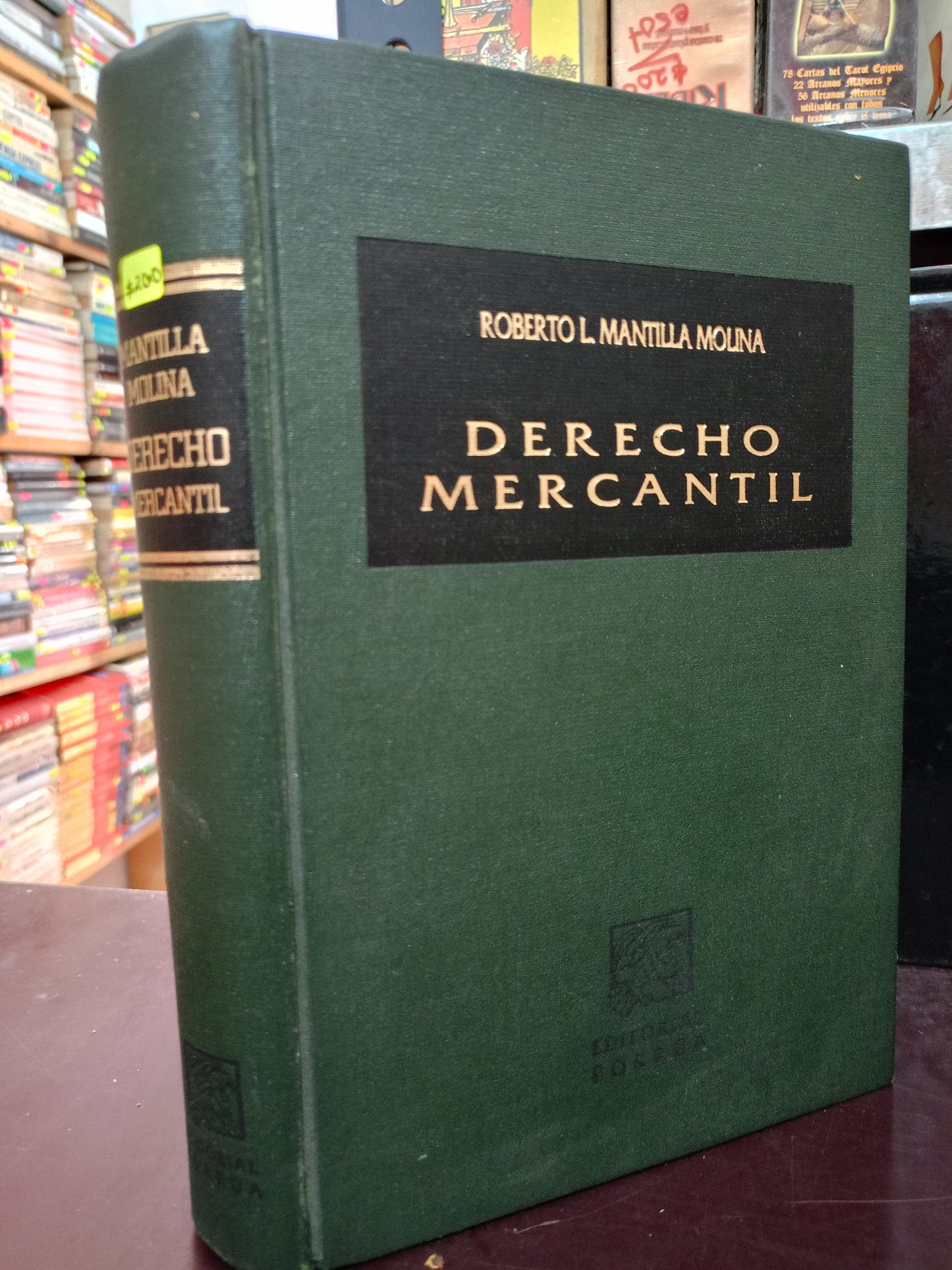 DERECHO MERCANTIL POR ROBERTO L. MANTILLA MOLINA USADO DERECHO LITERARIO 305