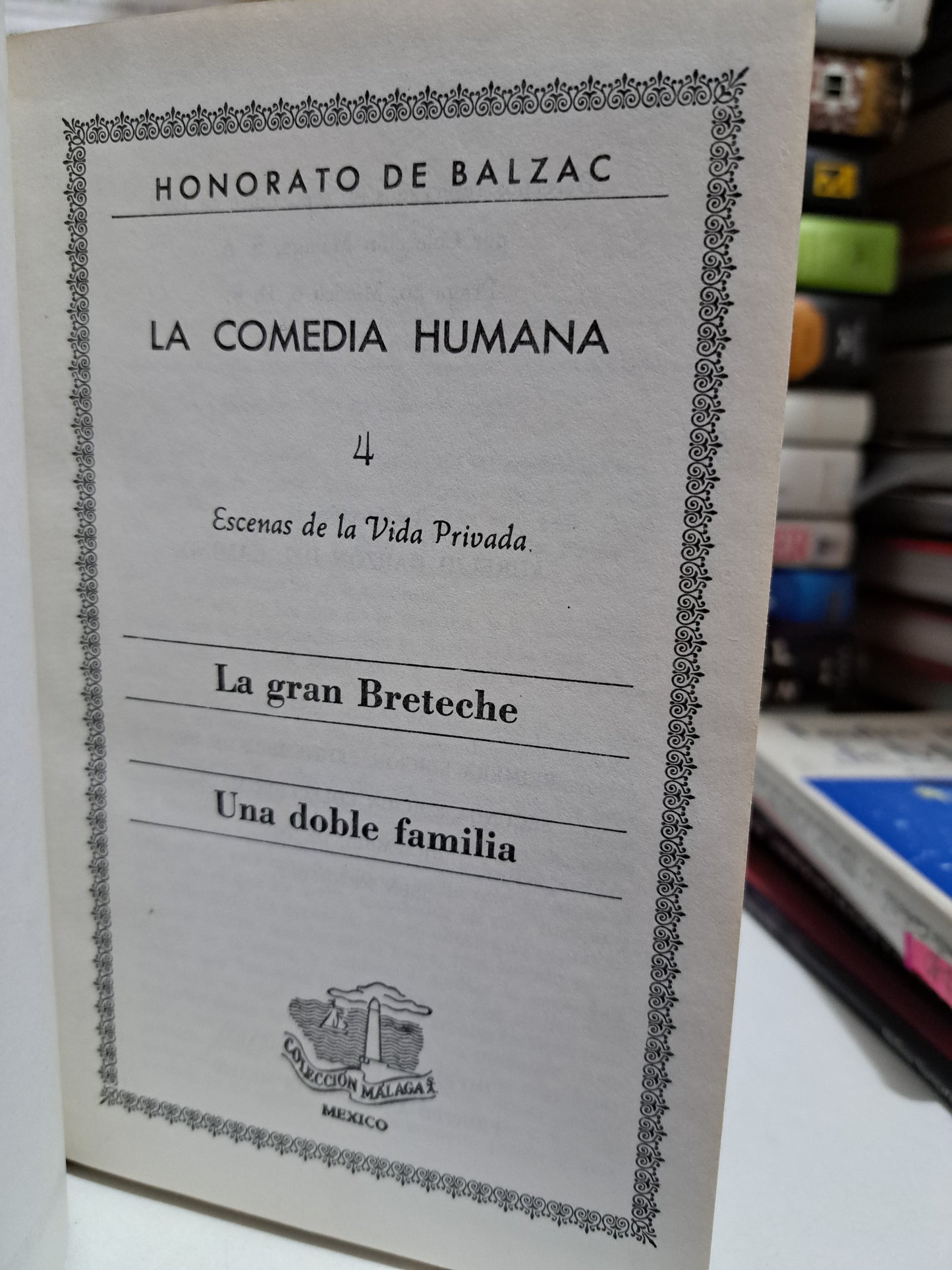 SELECCIONES DE LA COMEDIA HUMANA HONORATO DE BALZAC USADO NOVELA JUÁREZ
