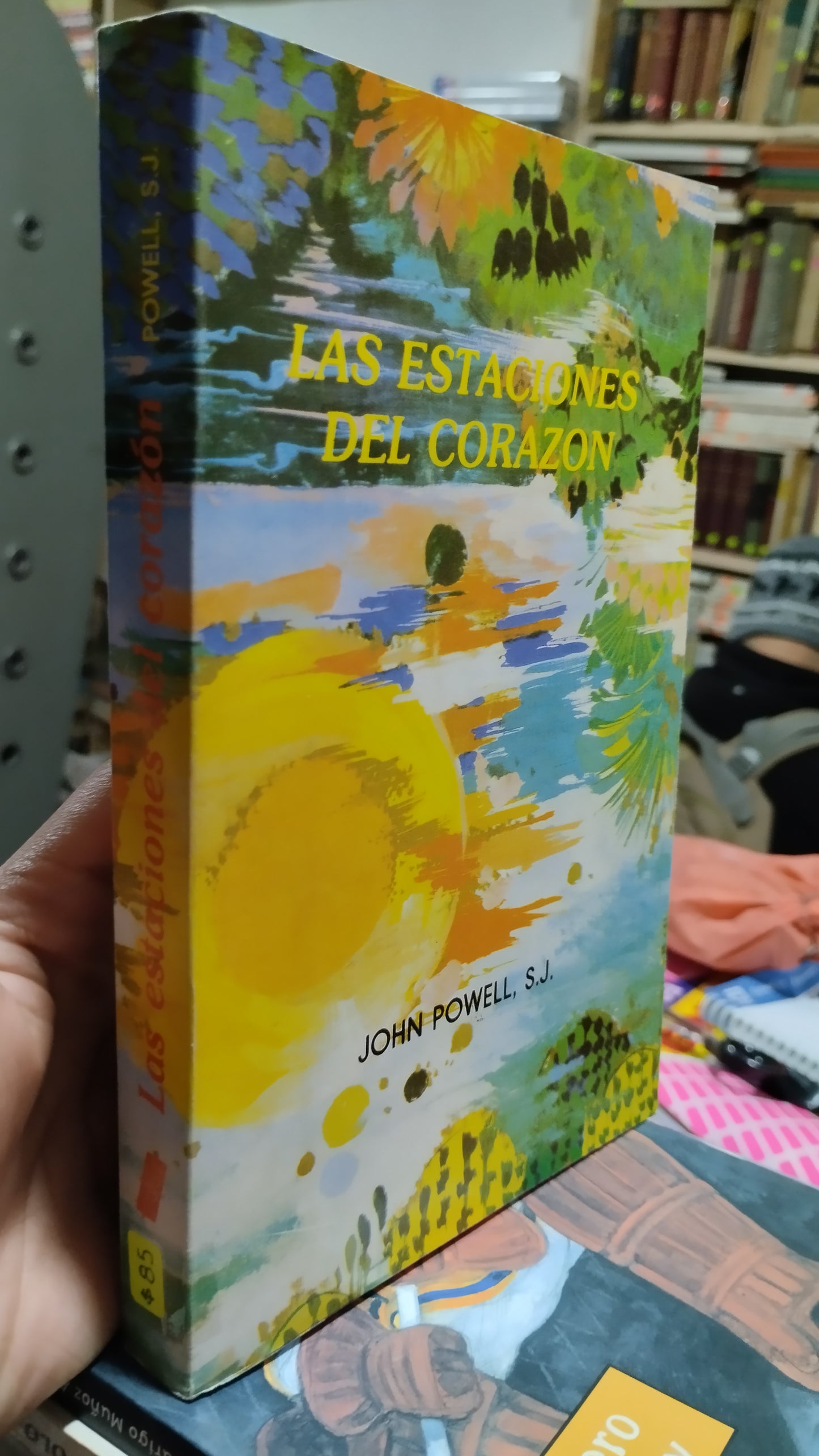 LAS ESTACIONES DEL CORAZON POR JOHN POWELL LIBRO USADO NOVELAS ALDAMA